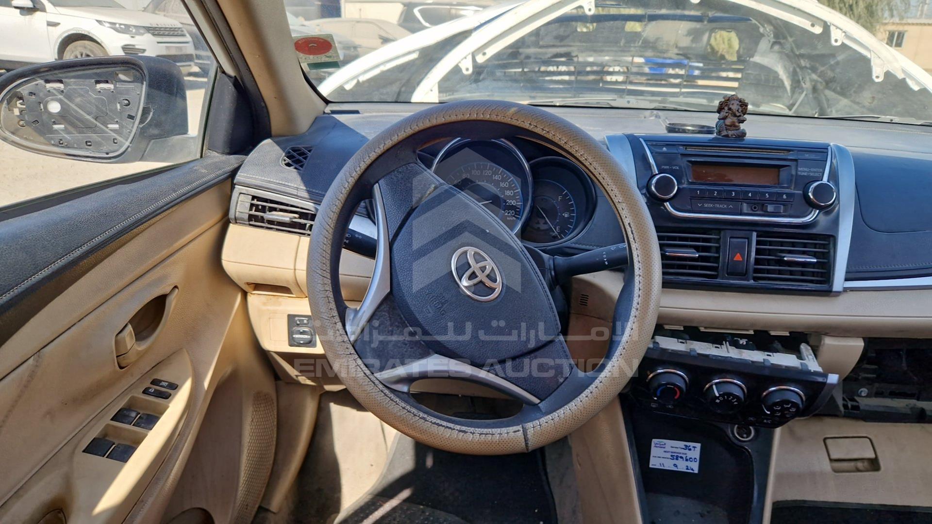 2015 TOYOTA YARIS VIN: MHFBT9F30F6031698