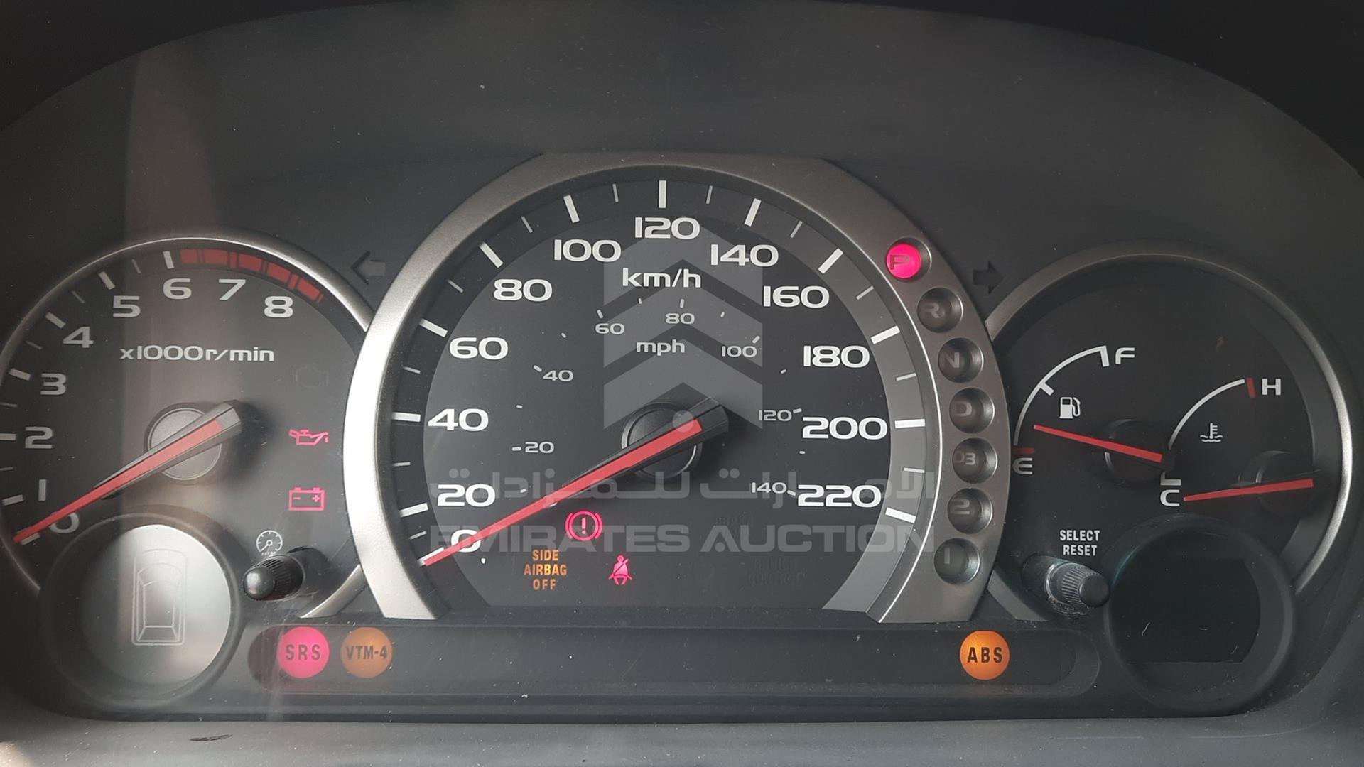 2003 HONDA MRV VIN: 2HKYF18523H701170