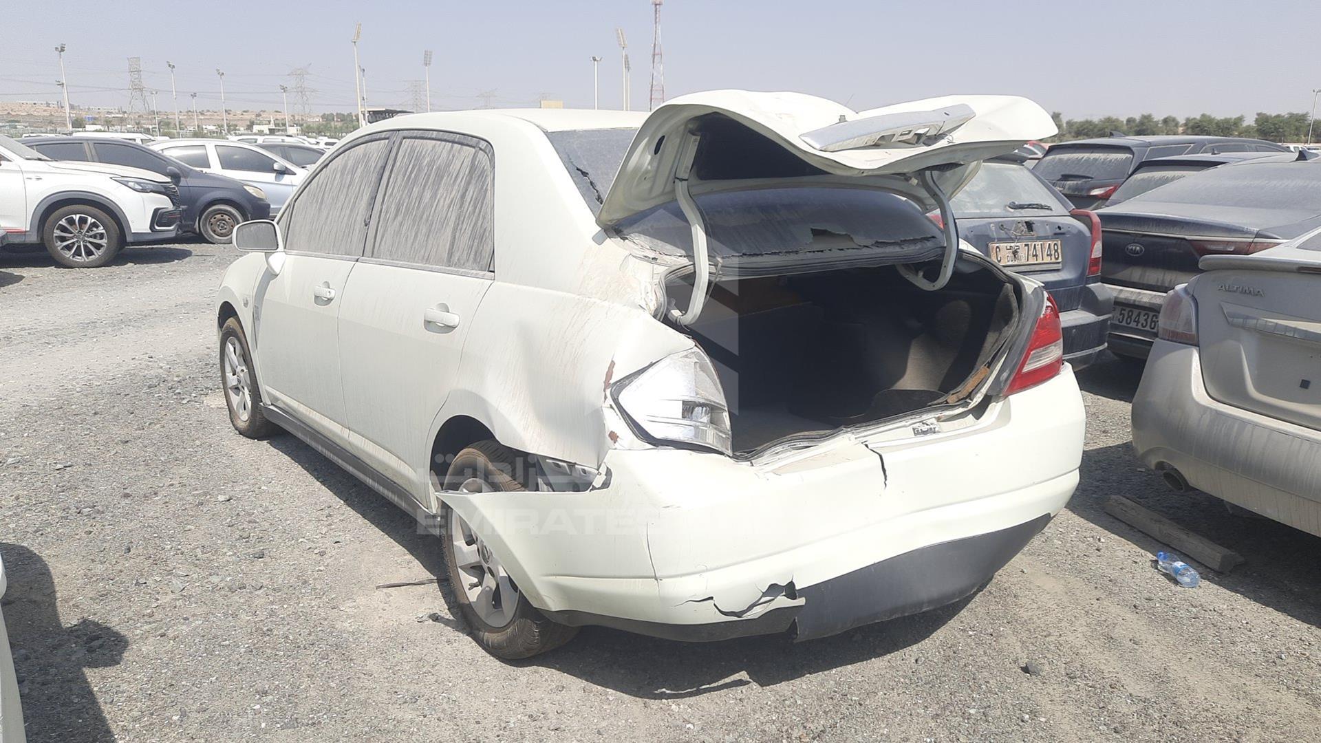 2007 NISSAN TIIDA VIN: JN1CC11C67T005556