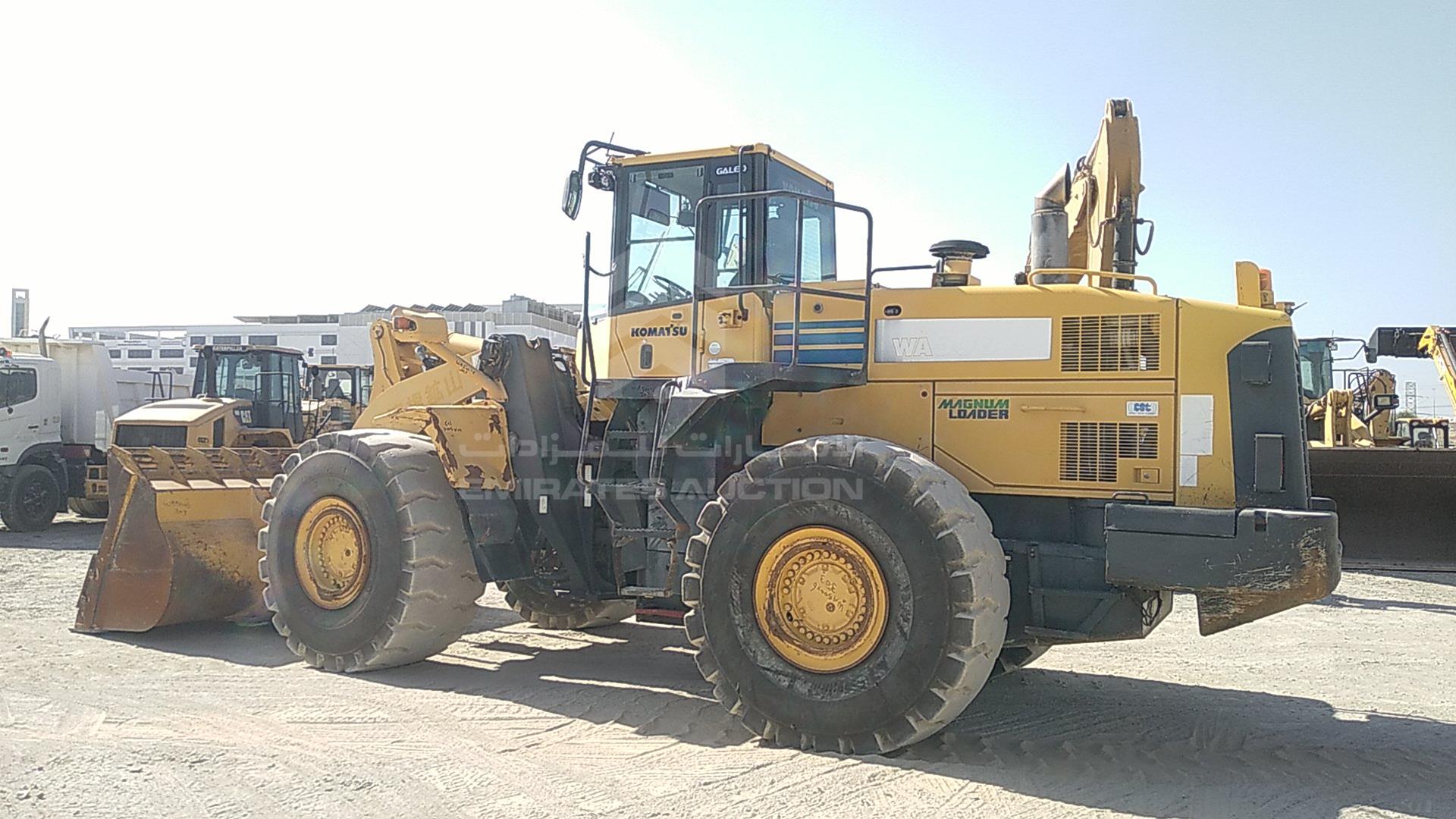 2014 KOMATSU WA500-6 VIN: KMTWA096V01055303