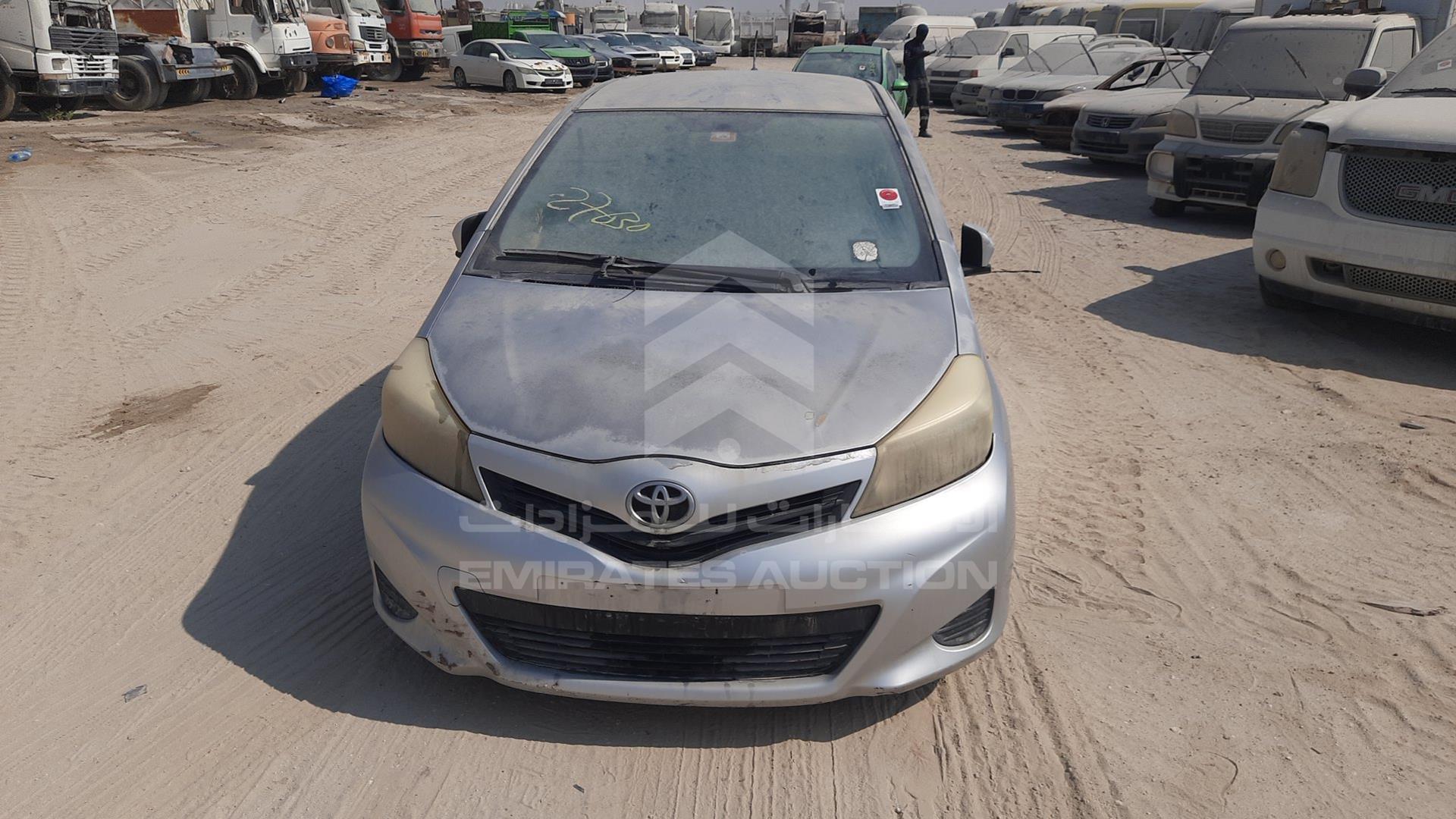 2012 TOYOTA YARIS VIN: JTDKW9D37CD505627