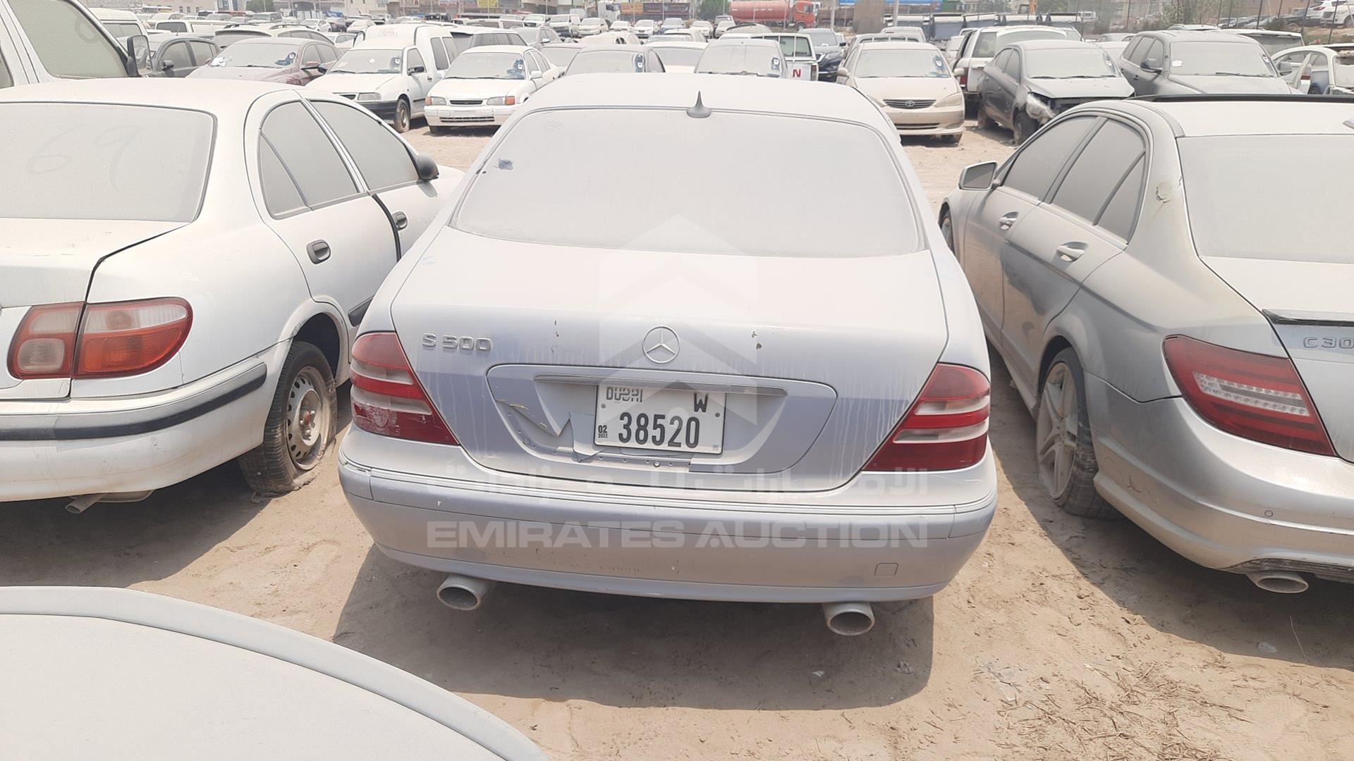 0 MERCEDES S 500 VIN: WDB2200651A004652