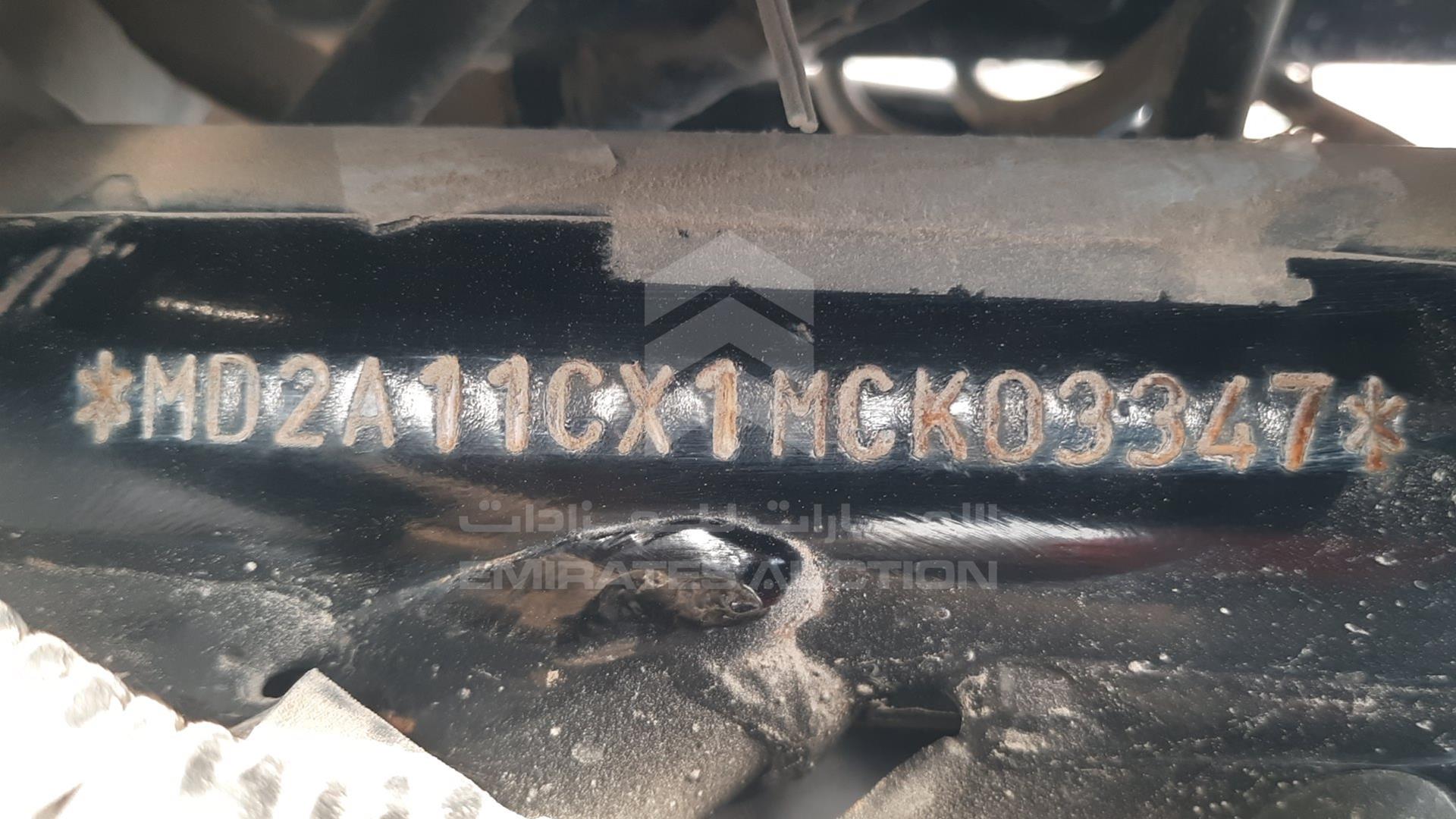 2021 BAJAJ PULSAR VIN: MD2A11CX1MCK03347