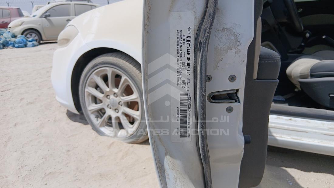 2013 Dodge Dart — VIN on Frame — Photo 3