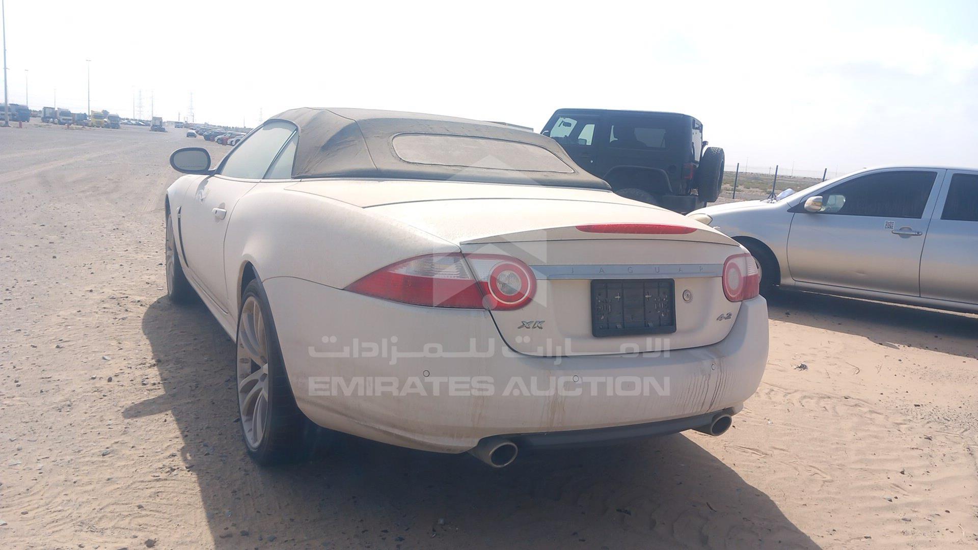 2007 JAGUAR XK VIN: SAJAA44FX75B00356