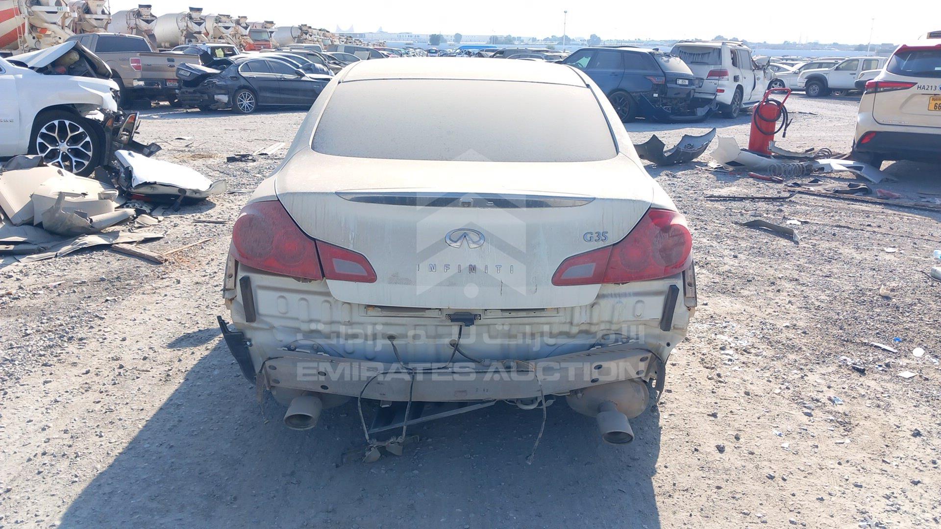 2007 INFINITI G35 VIN: JNKBV61E07M201325