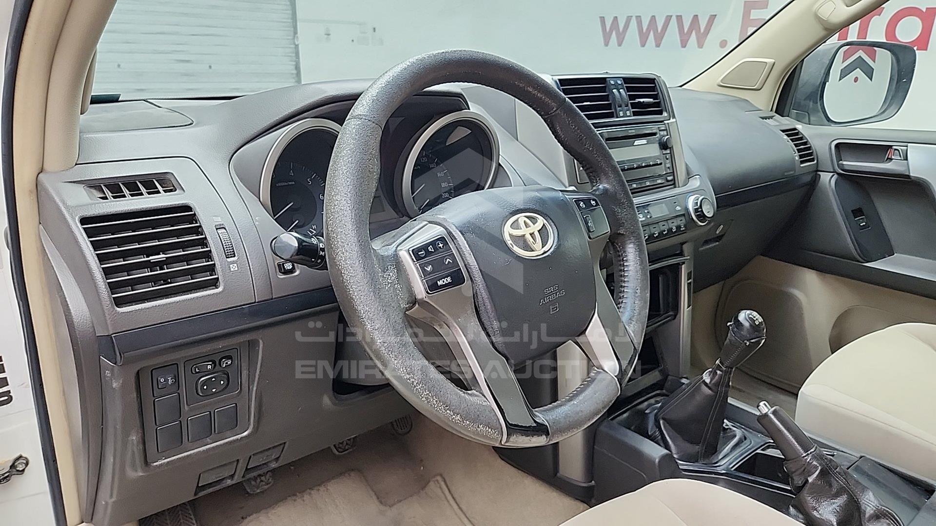 2011 TOYOTA PRADO VIN: JTEBX9FJXB5012991