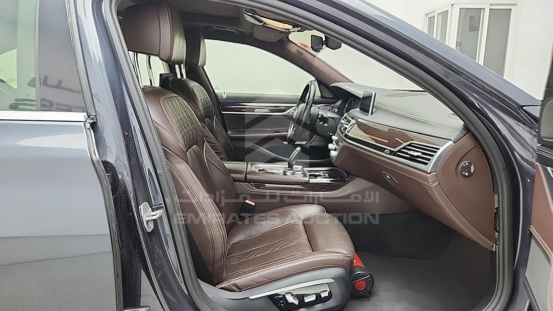 2016 BMW 740 LI — Front Right Passenger Seat View — Photo 34