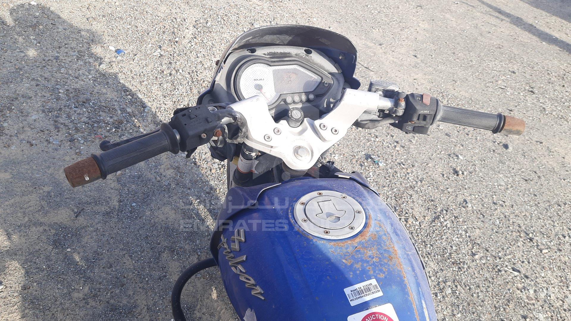 2011 BAJAJ 150 CC VIN: MD2DHDHZZUCC83330