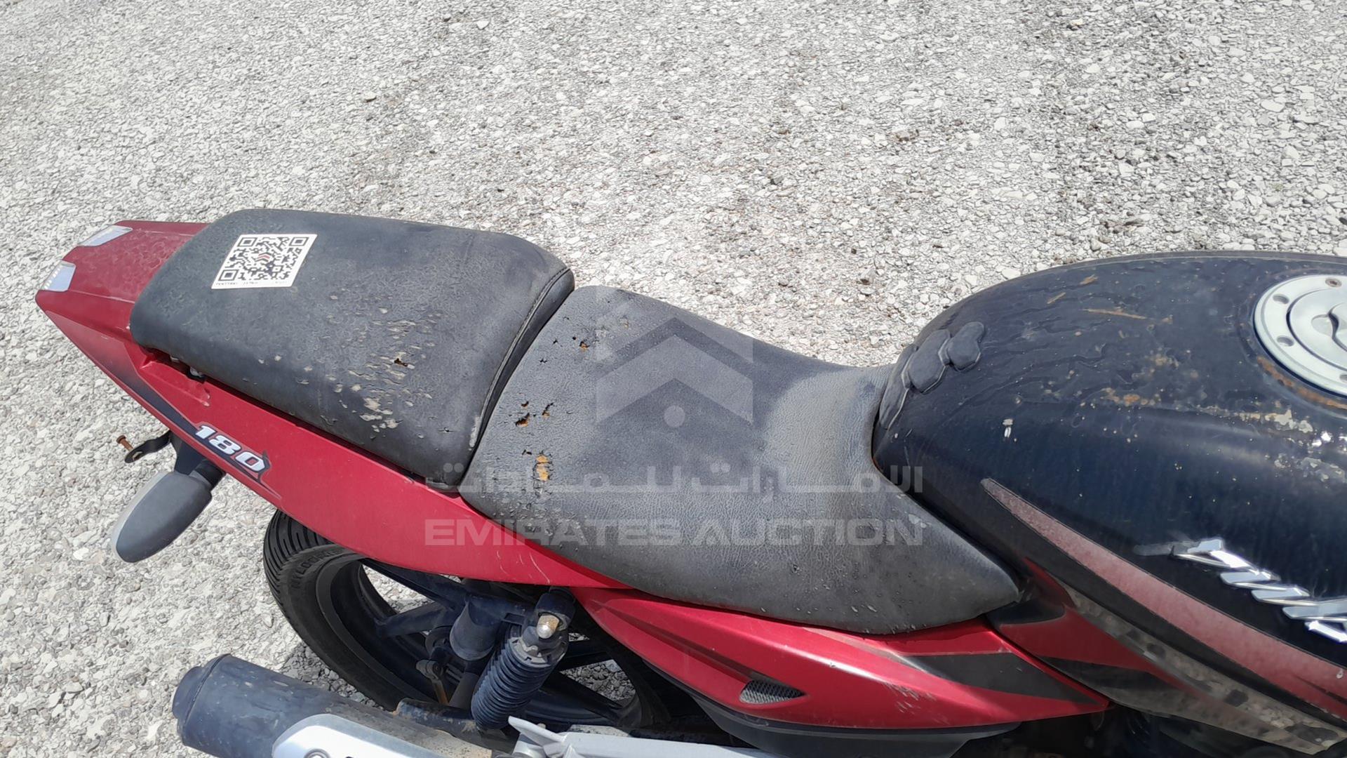 2016 BAJAJ PULSAR 180CC VIN: MD2A12DZ9FCE59621