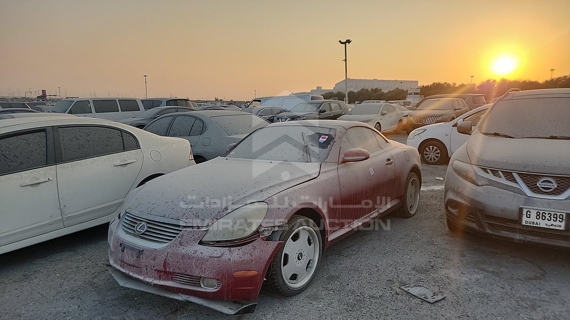 2006 LEXUS SC 430 VIN: JTHFN48Y869007360