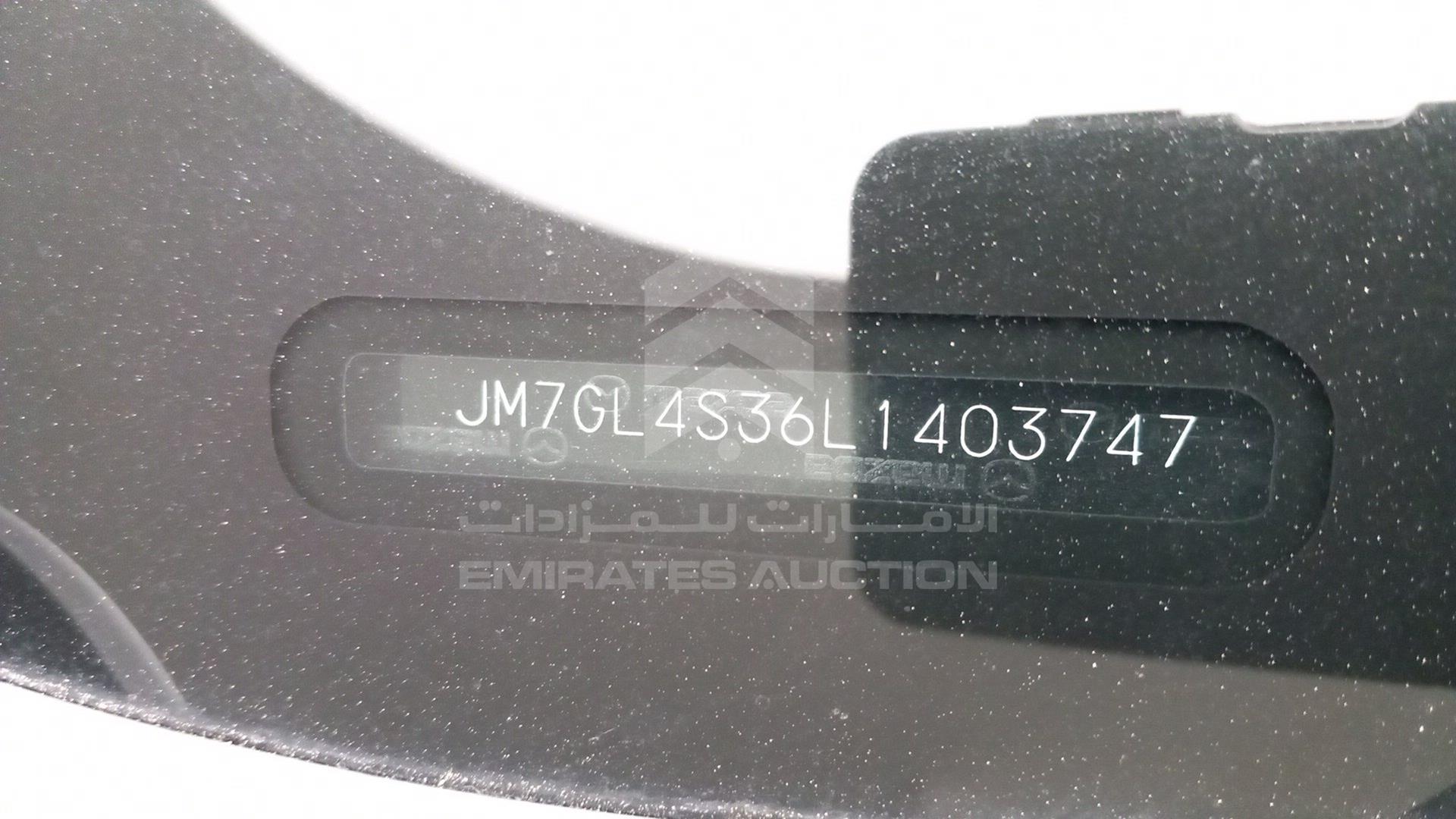 2020 MAZDA 6 VIN: JM7GL4S36L1403747