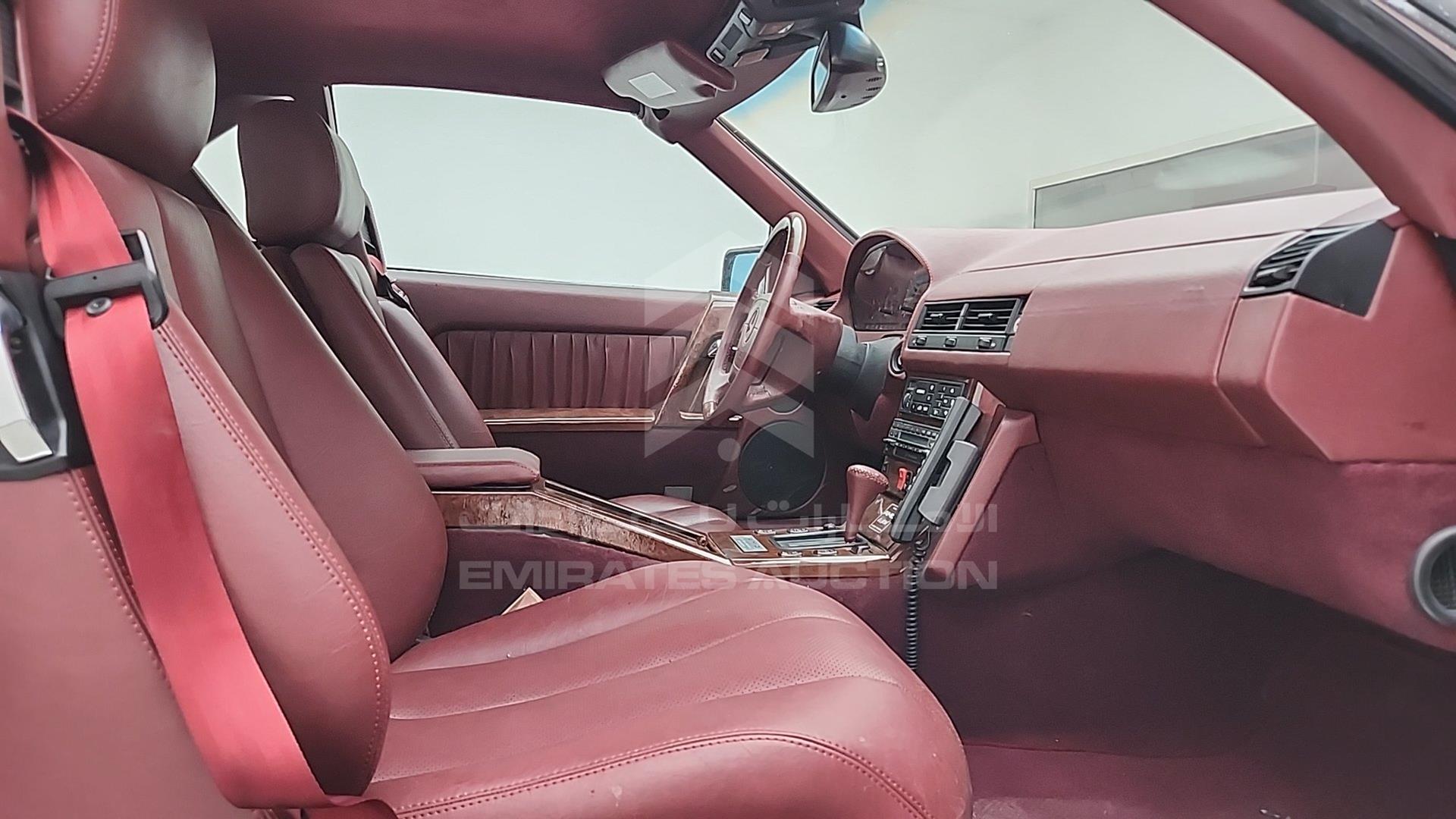 1991 MERCEDES SL 500 VIN: WDB1290661F039830