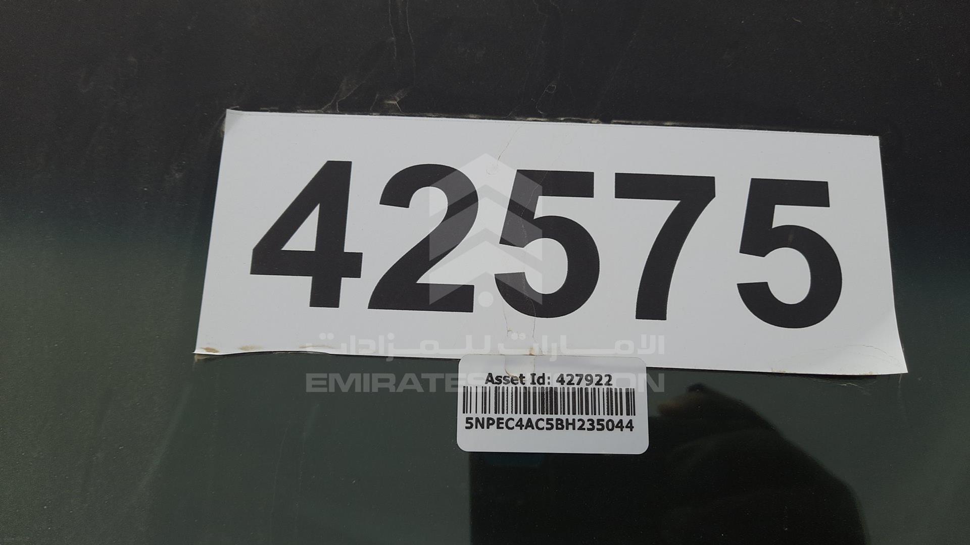 2011 HYUNDAI SONATA VIN: 5NPEC4AC5BH235044