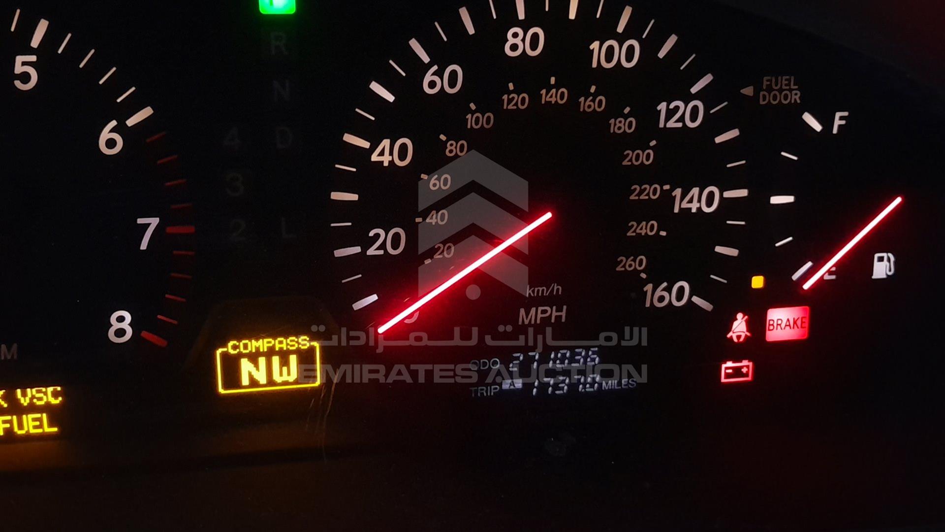 2002 LEXUS LS 430 VIN: JTHBN30F720072539