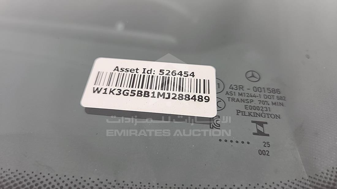 2021 Mercedes A 35 — VIN on Frame — Photo 3