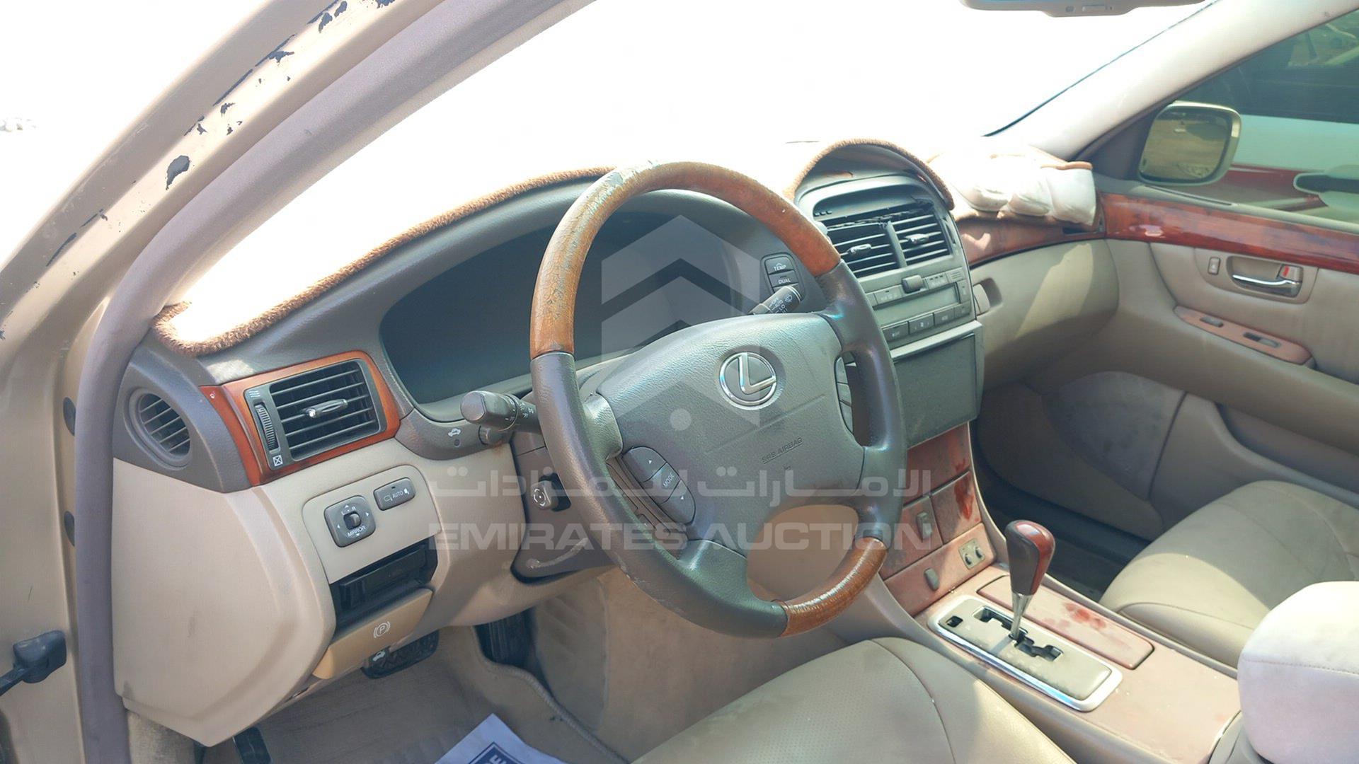 2001 LEXUS LS 430 VIN: JTHBN30F610037909