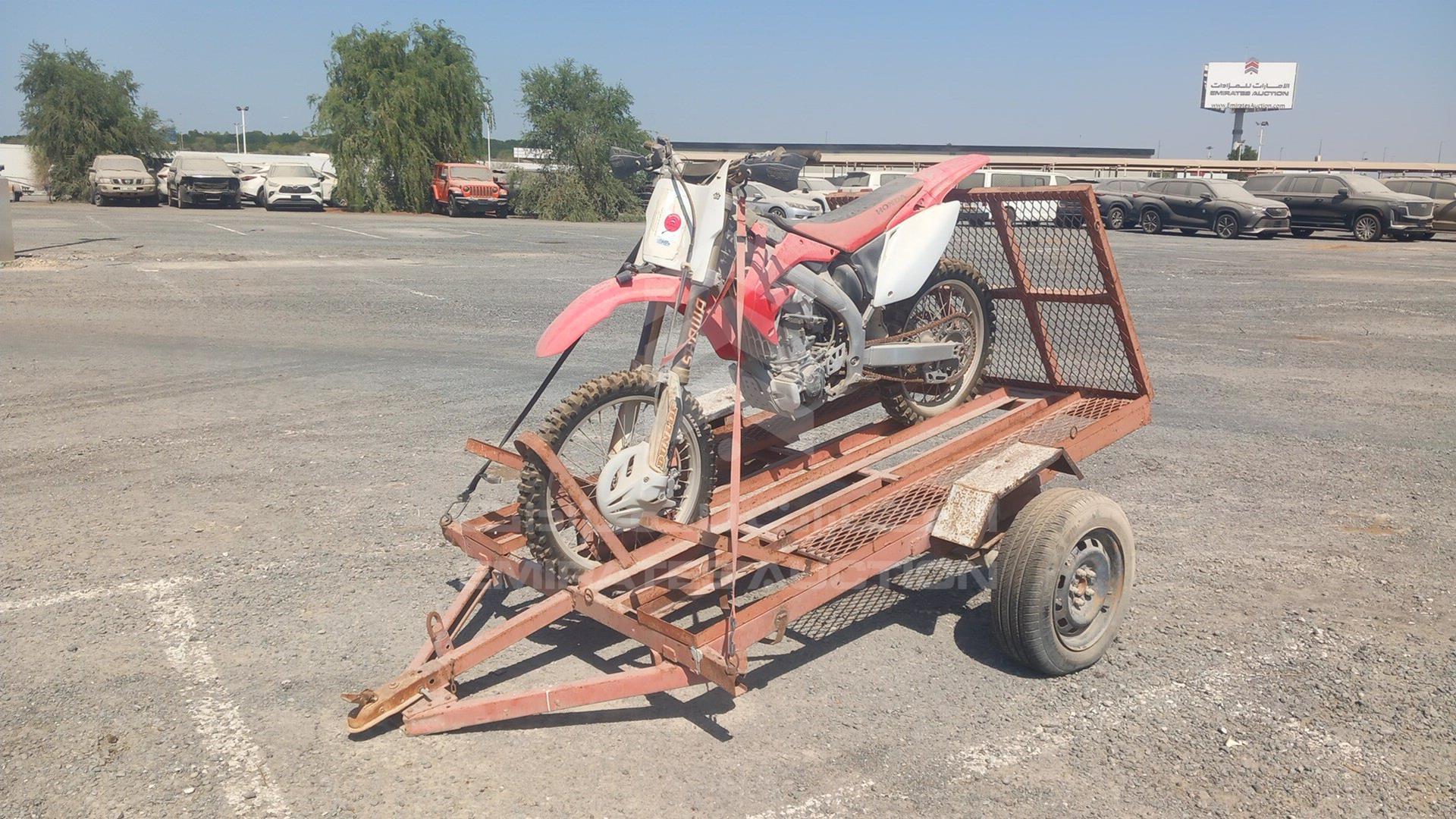 2007 HONDA + TROLLY TRX 450 VIN: JH2PE05377M507247