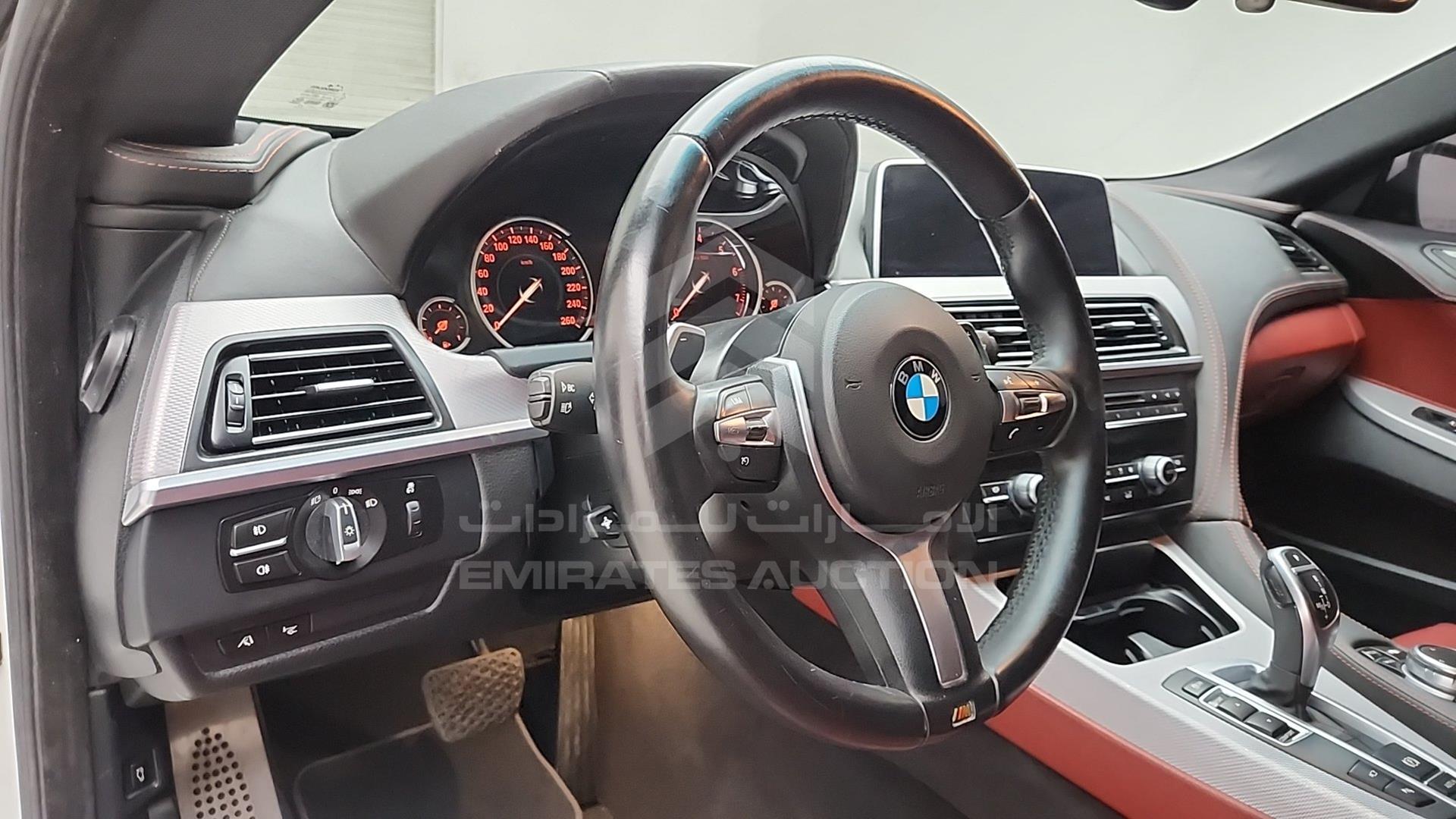 2016 BMW 650 I VIN: WBA6D4109GD934954