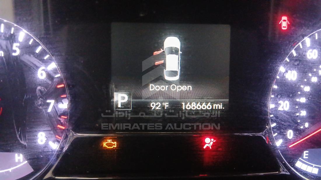 2013 Kia Optima — Odometer Reading — Photo 2