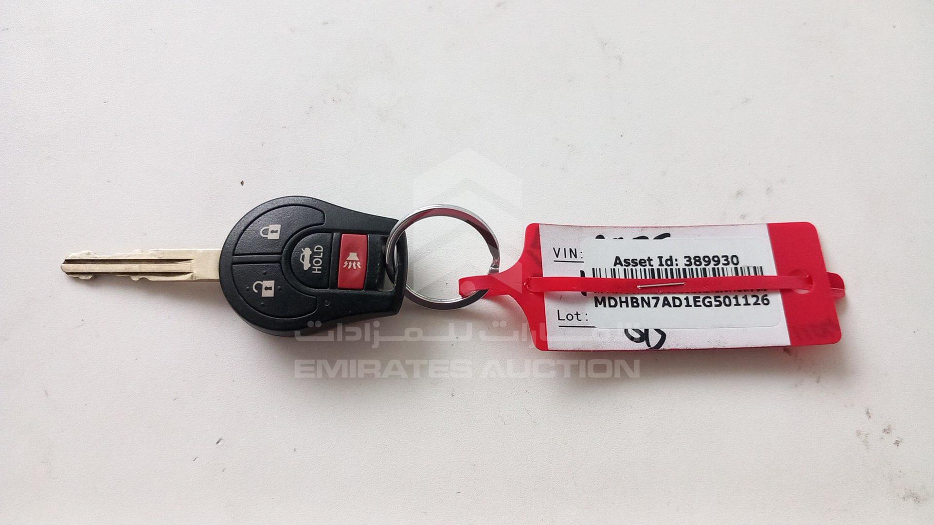 2014 NISSAN SUNNY VIN: MDHBN7AD1EG501126