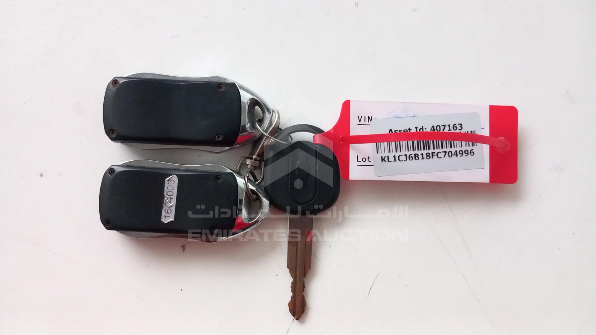 2015 CHEVROLET SPARK VIN: KL1CJ6B18FC704996