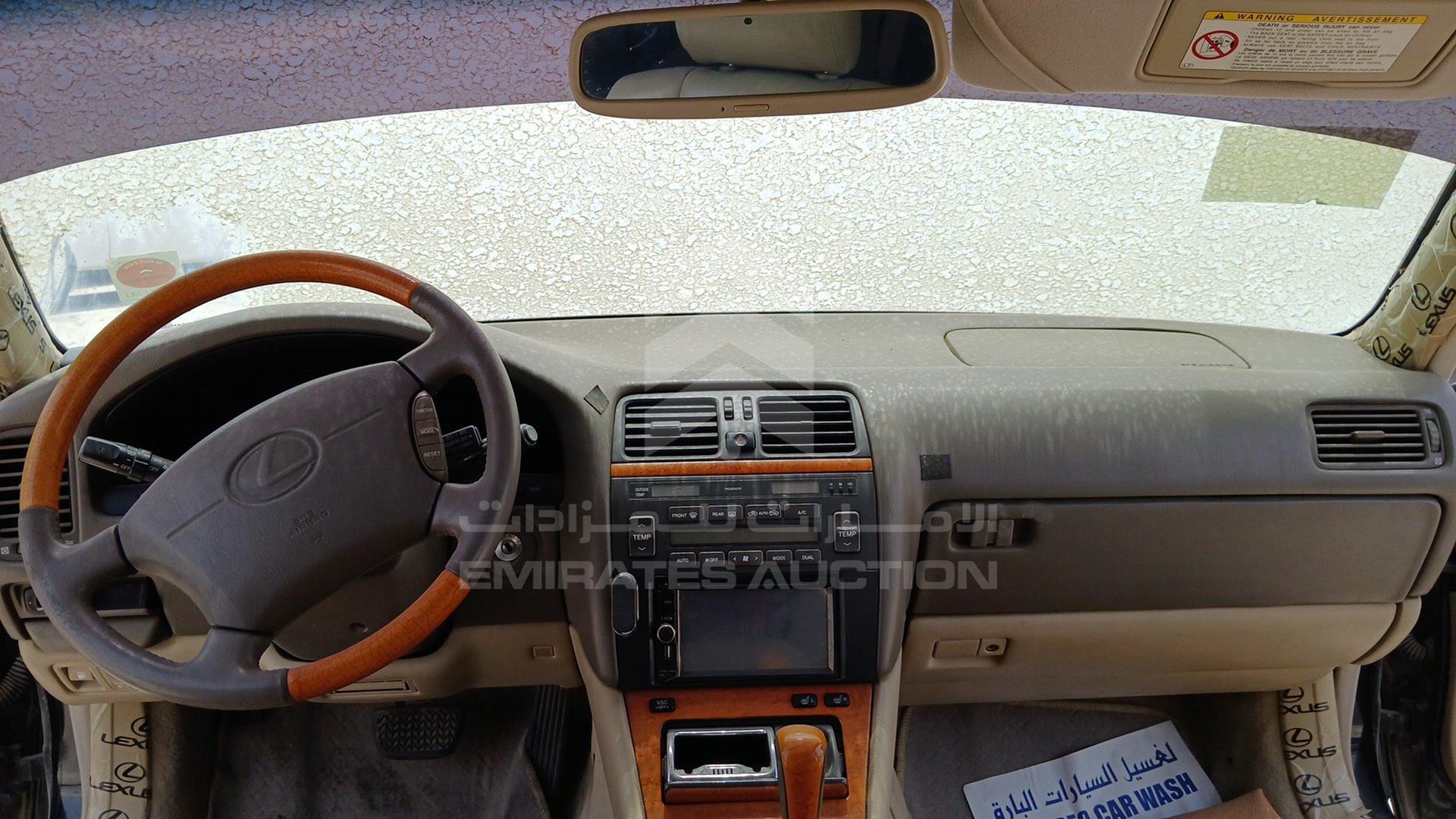2000 LEXUS LS400 VIN: JT8BH28F0Y0176465