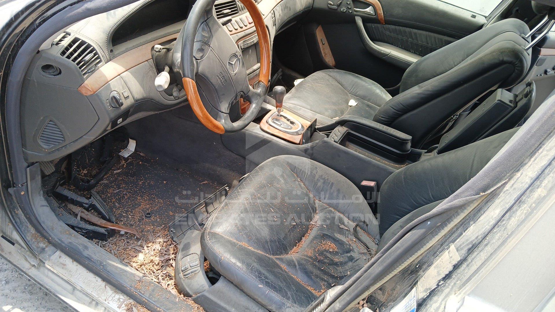 2001 MERCEDES S 600 VIN: WDB2201781A207496