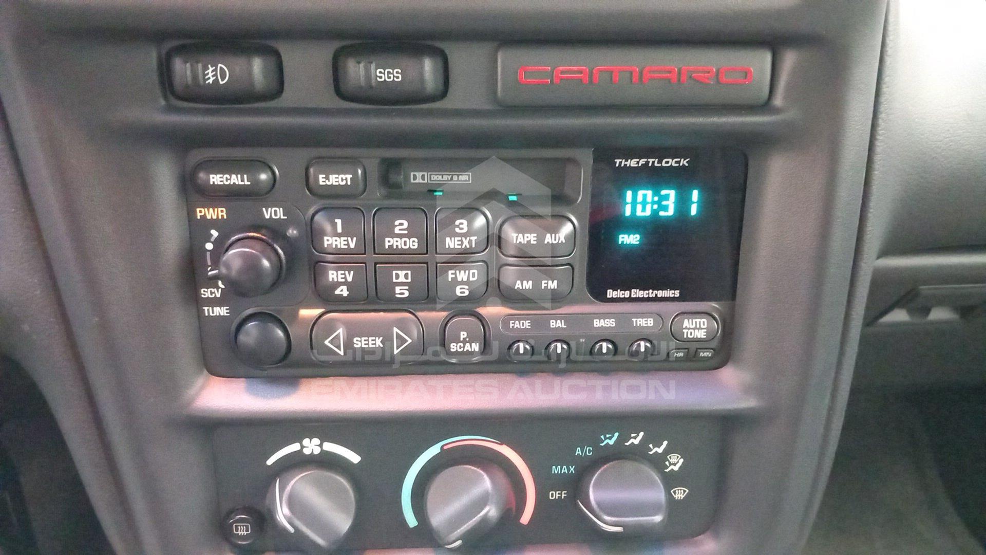1998 CHEVROLET CAMARO VIN: 2G1FP22K1W2105226
