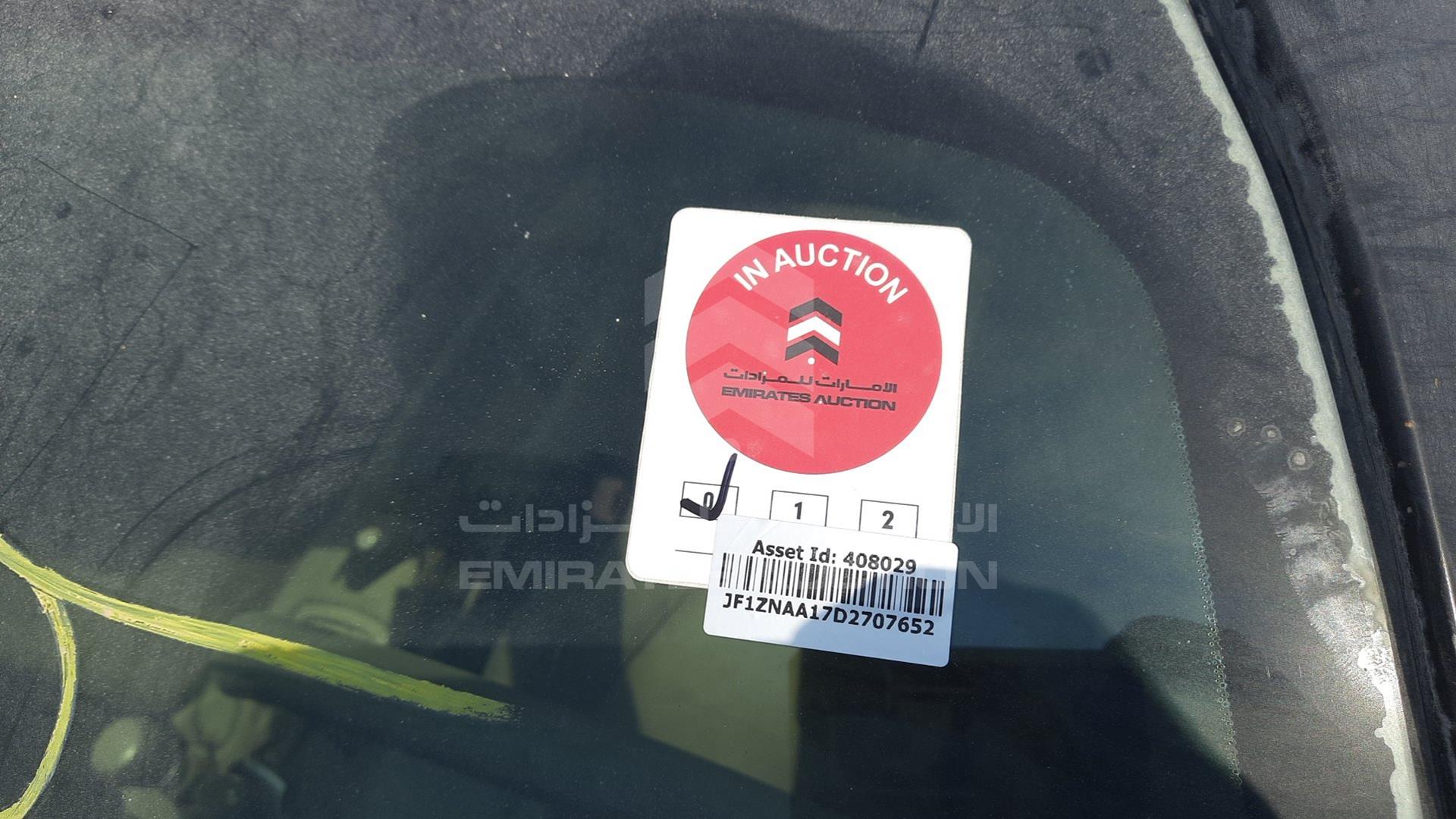 2013 TOYOTA SCION VIN: JF1ZNAA17D2707652