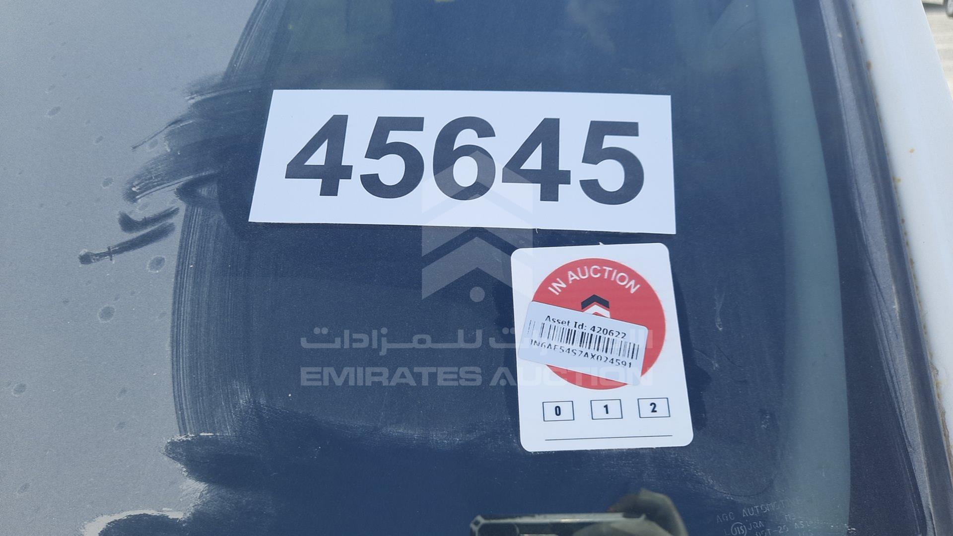 2010 NISSAN URVAN VIN: JN6AE54S7AX024591