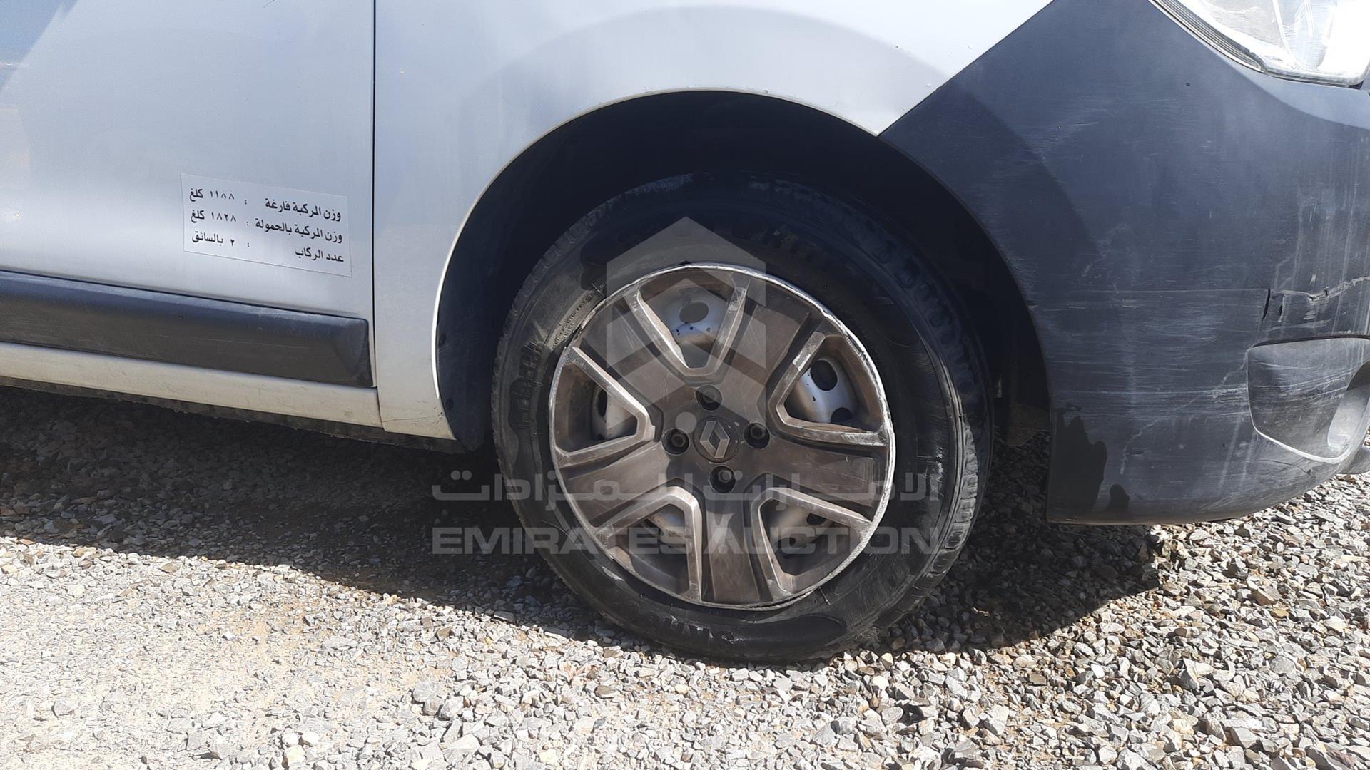 2019 RENAULT DOKKER VIN: VF18SRB44KG465634