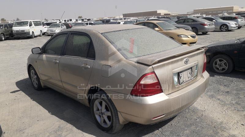 JTDBR22E163146269 Auction: EmiratesAuction Lot: 405849 JTDBR22E163146269 Toyota Corolla 2006 GOLD Photo 7