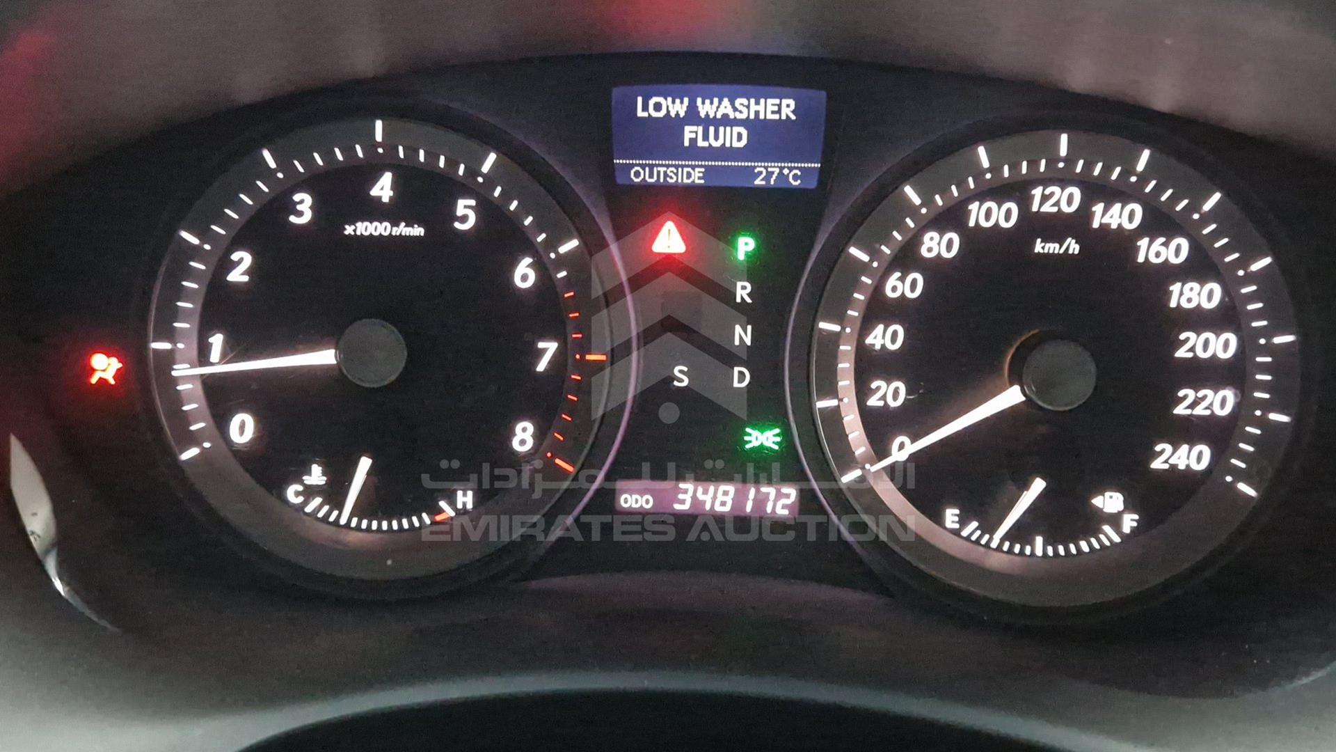 2007 LEXUS ES 350 VIN: JTHBJ46G672067538