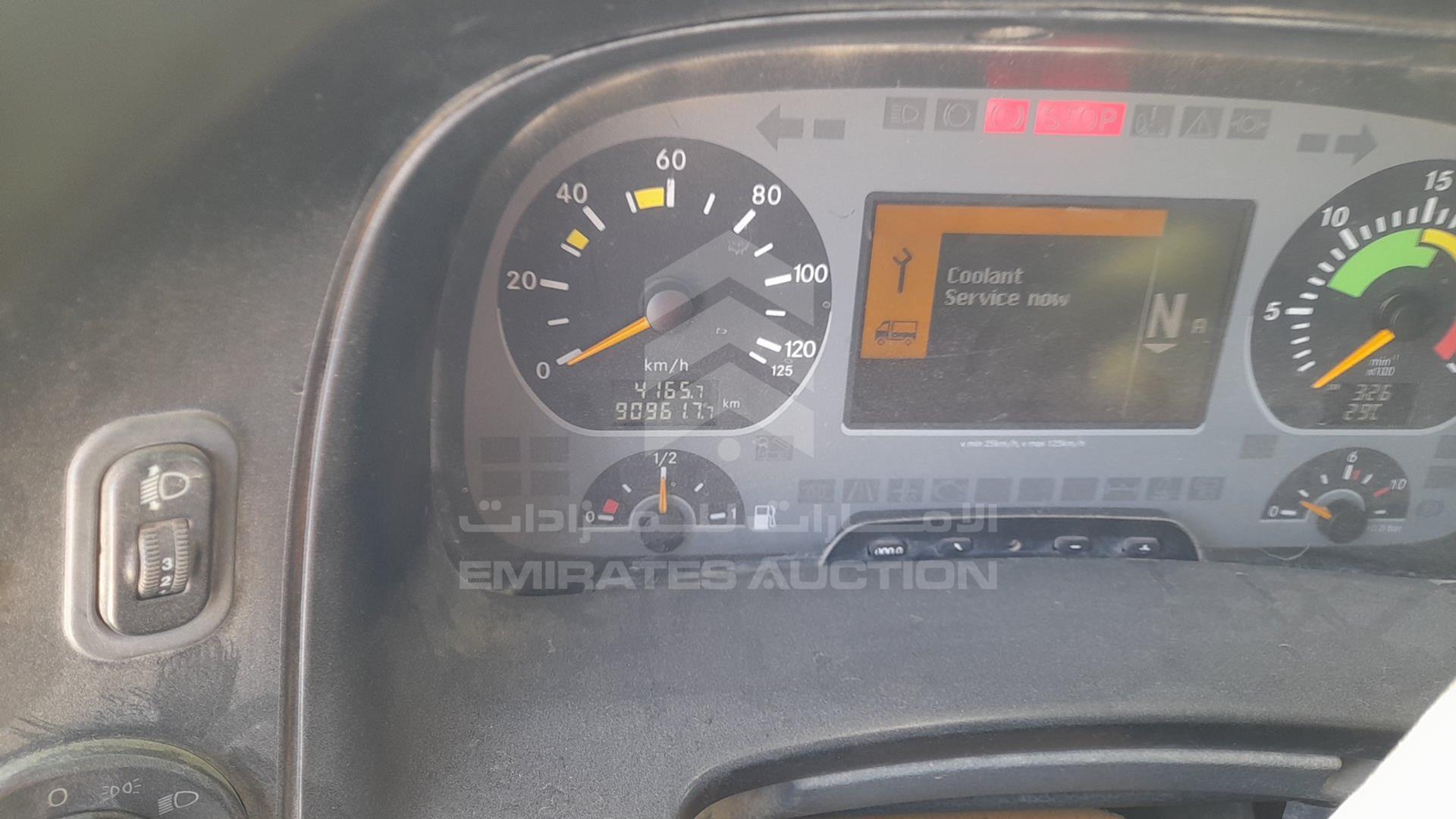 2008 MERCEDES ACTROS VIN: WDAKHCAA58L307767