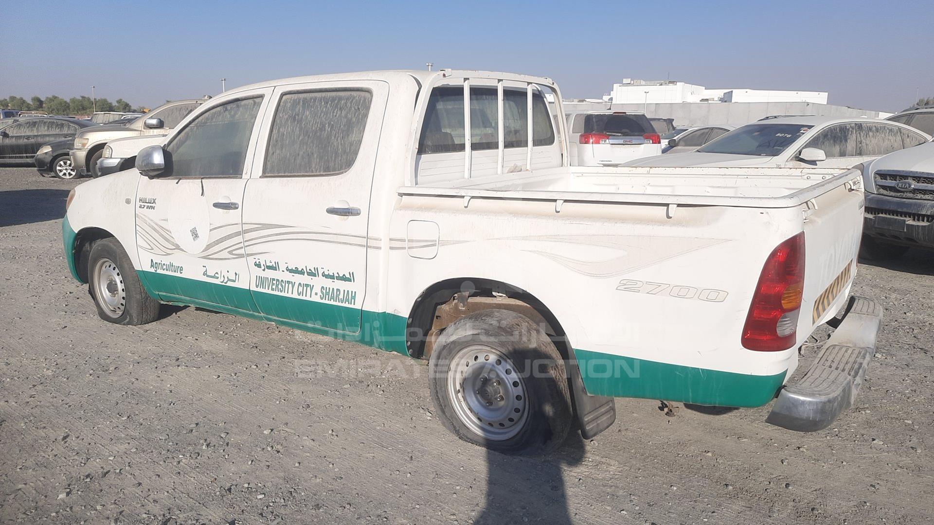 2007 TOYOTA HILUX VIN: MR0EX12G872013659