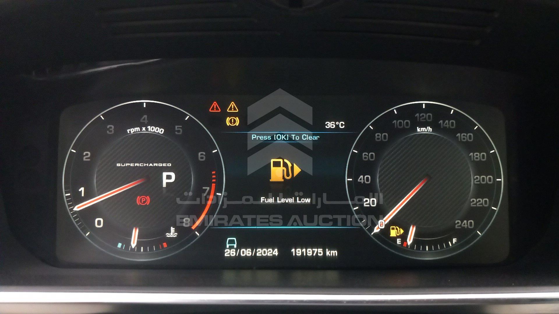 2013 RANGE ROVER VOGUE VIN: SALGA2EF5DA119854