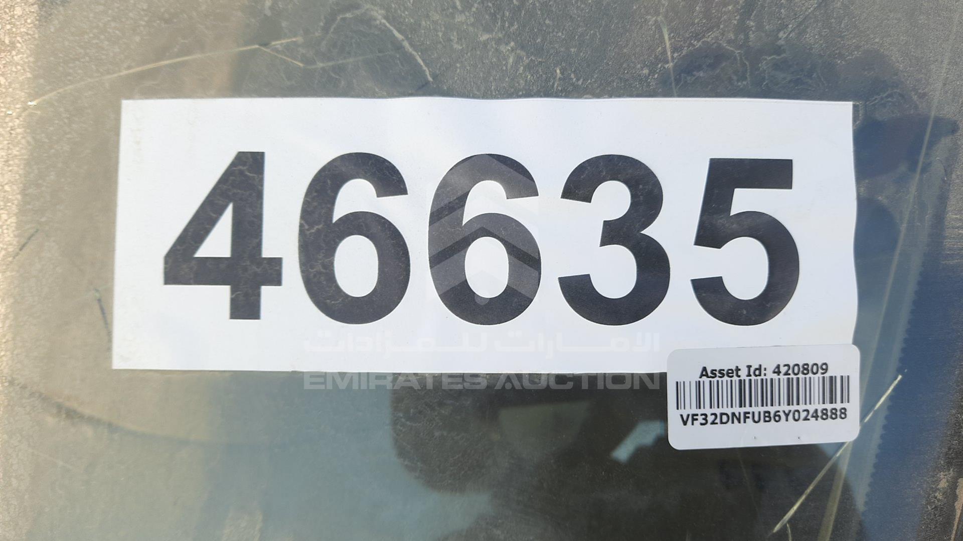 2006 PEUGEOT 206 CC VIN: VF32DNFUB6Y024888
