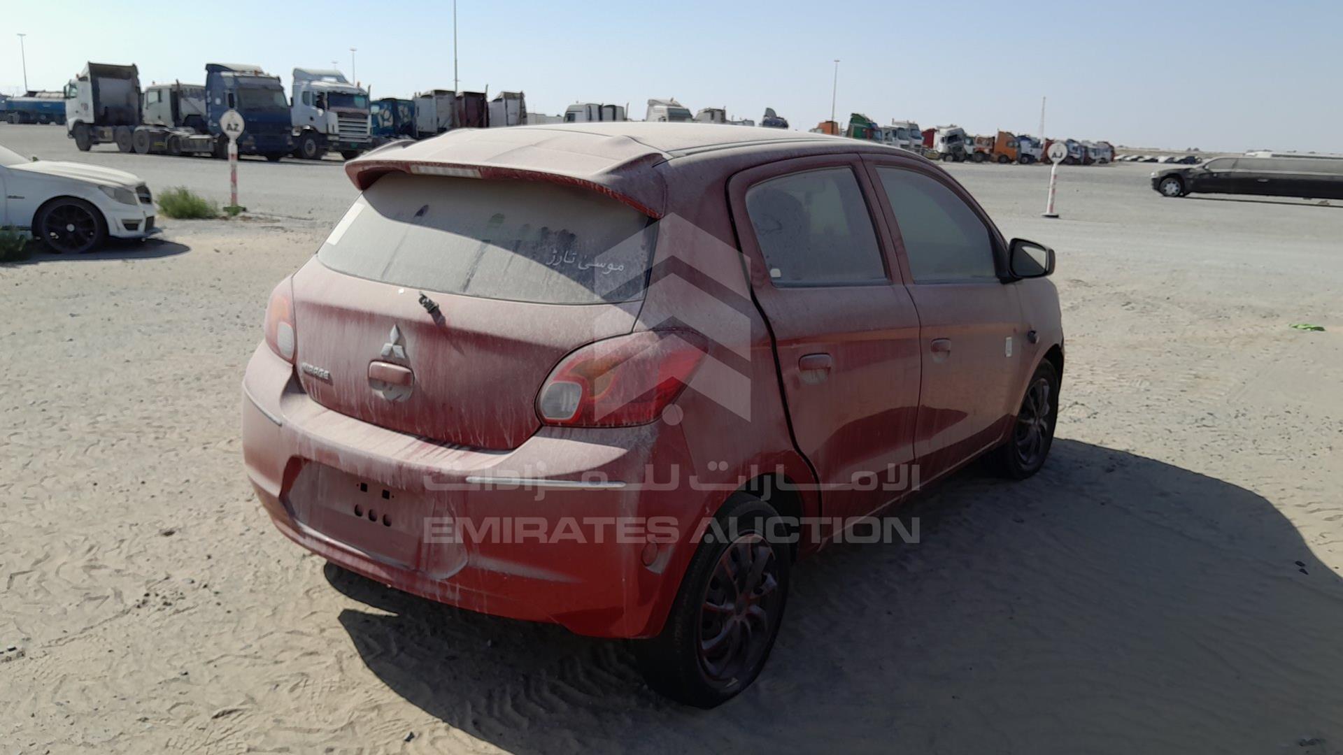 2014 MITSUBISHI MIRAGE VIN: MMBXTA03AEH008821
