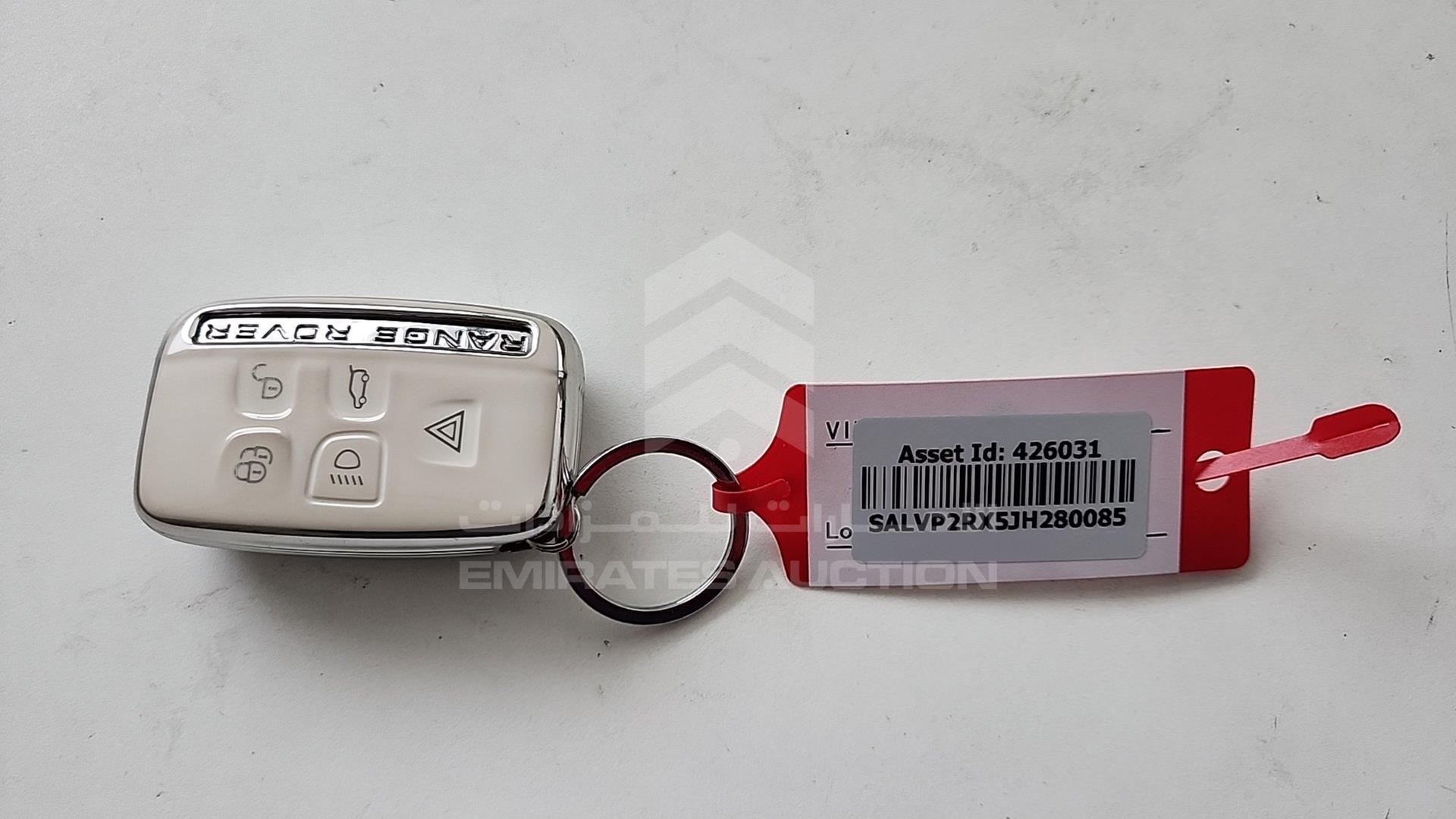 2018 RANGE ROVER EVOQUE VIN: SALVP2RX5JH280085