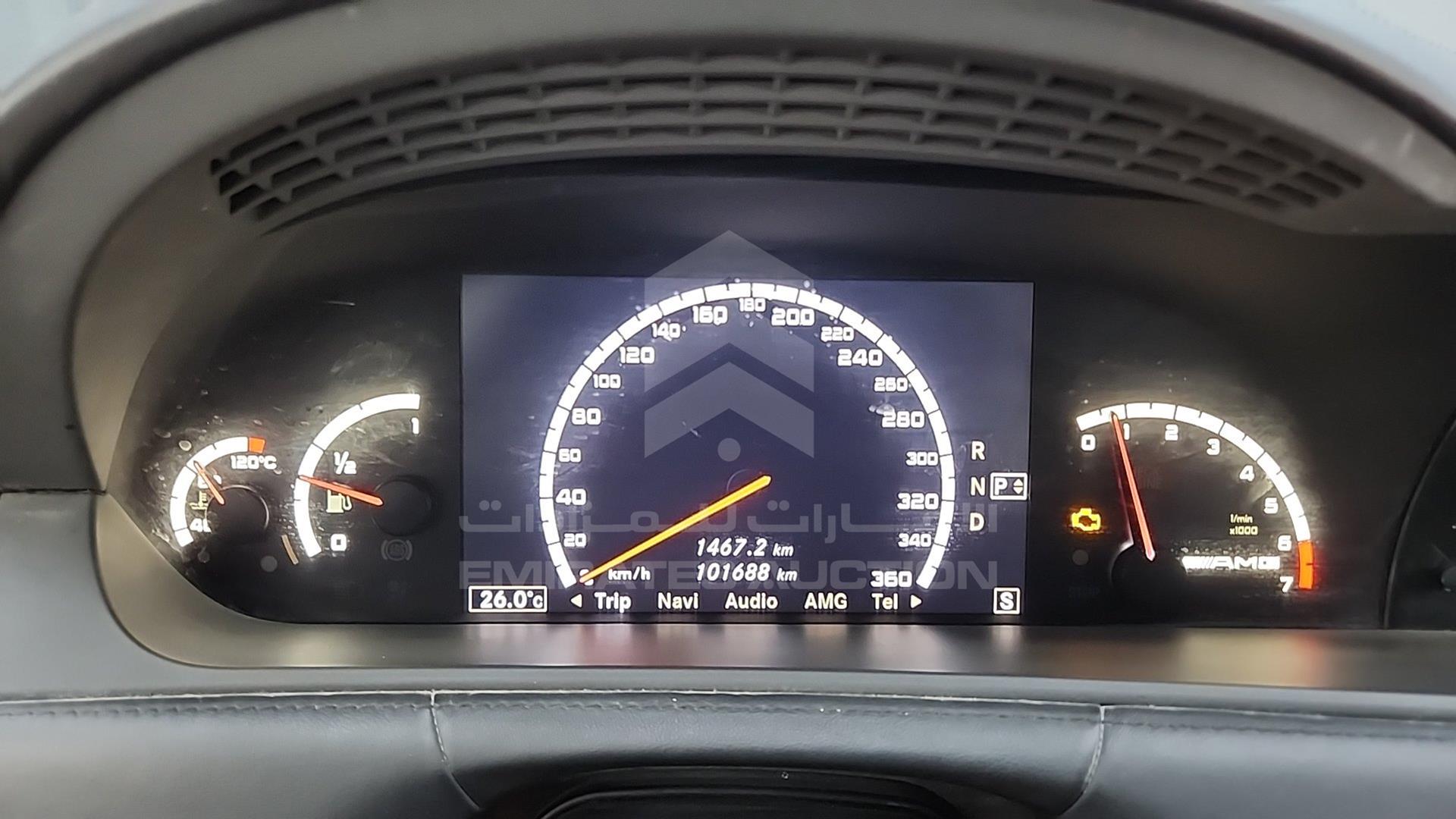 2008 MERCEDES CL 65 AMG VIN: WDDEJ79X38A012070