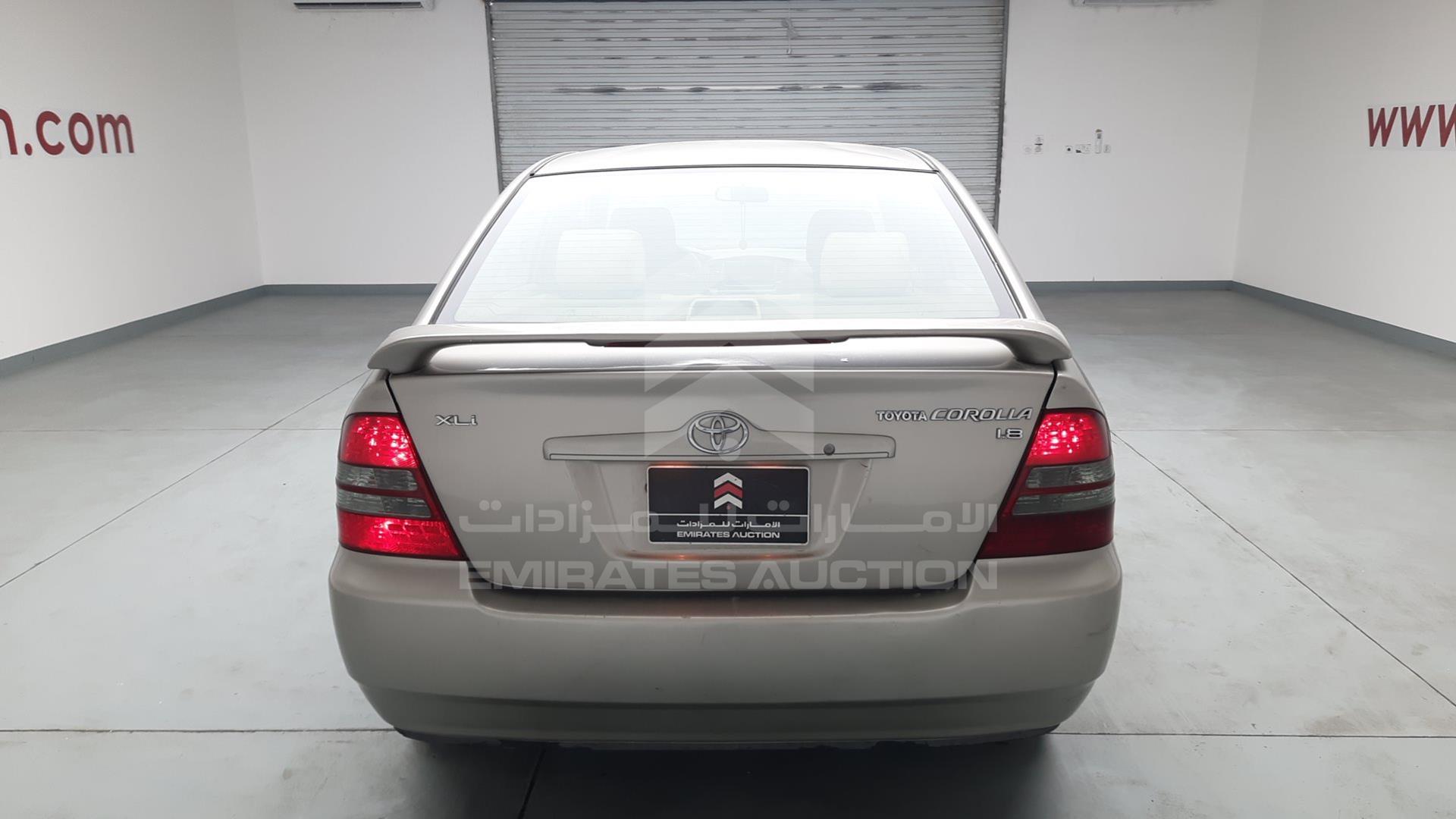 2003 TOYOTA COROLLA VIN: JTDBR23E830127794