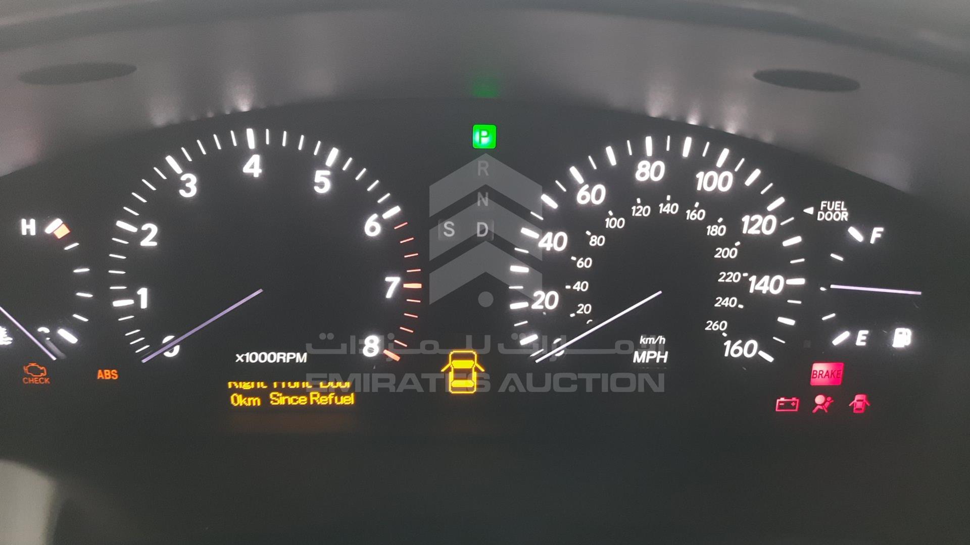 2006 LEXUS LS 430 VIN: JTHBN36F365051607