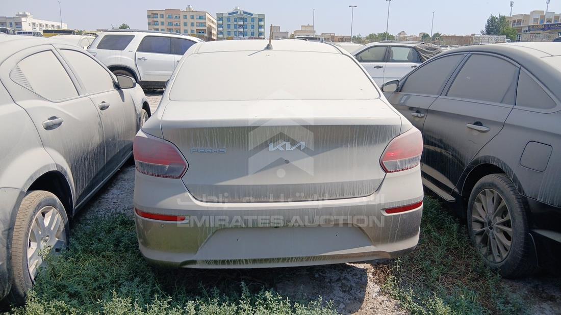 2023 Kia Pegas - Scrap without document — Rear View — Photo 7