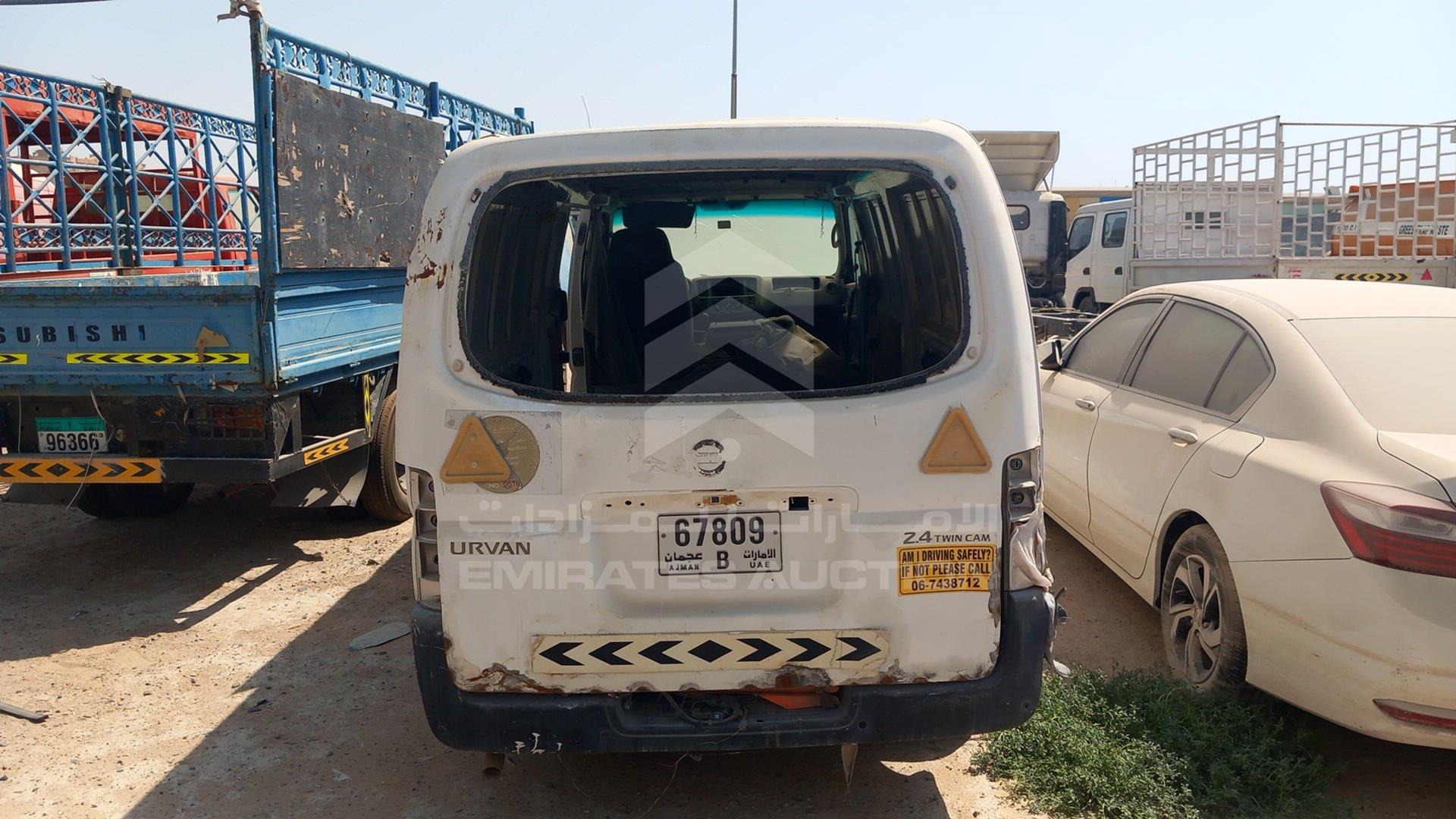 2007 NISSAN URVAN VIN: JN6FE52S17X421389