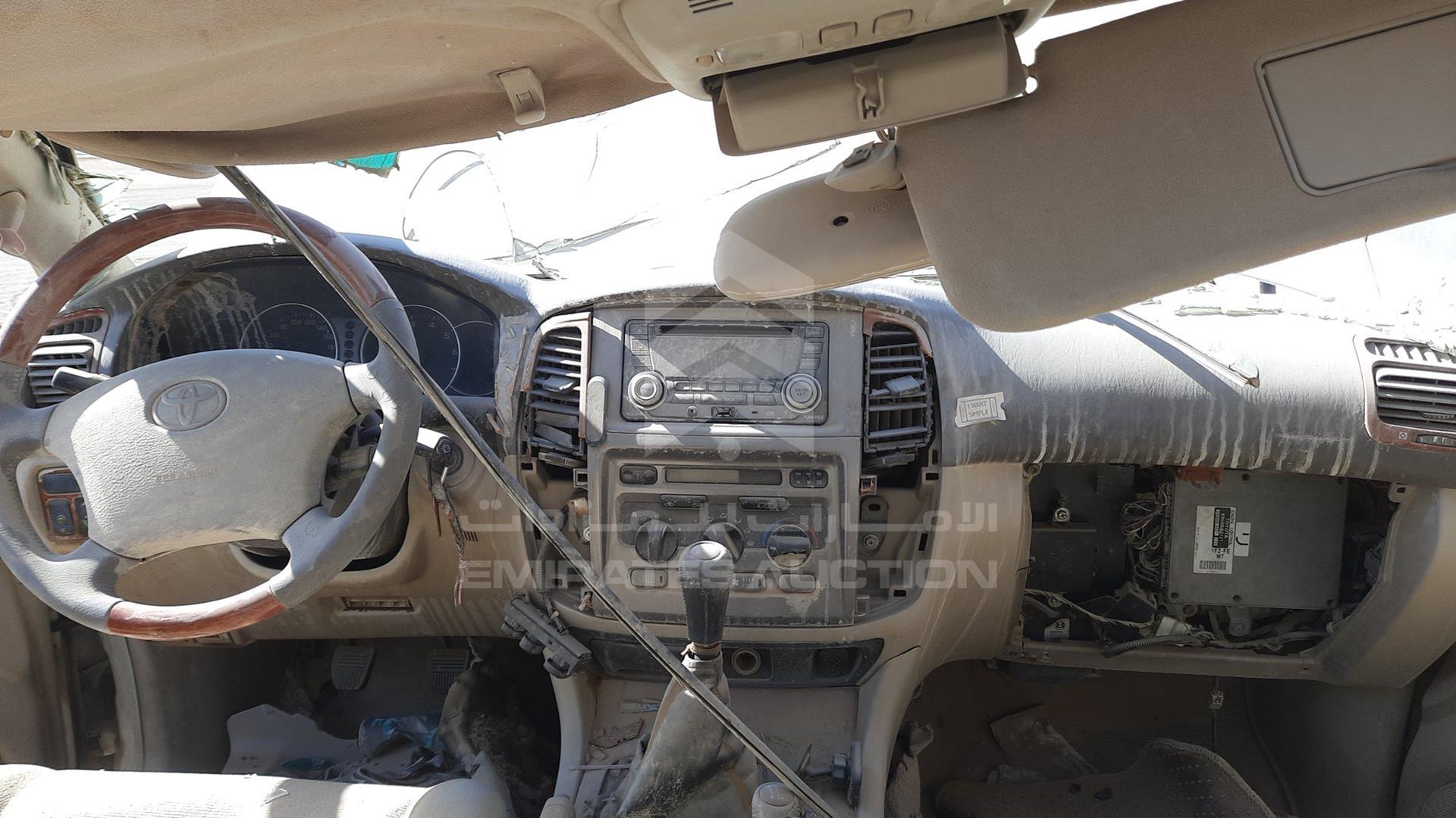 2003 TOYOTA LAND CRUISER VIN: JTEHJ09J135075241