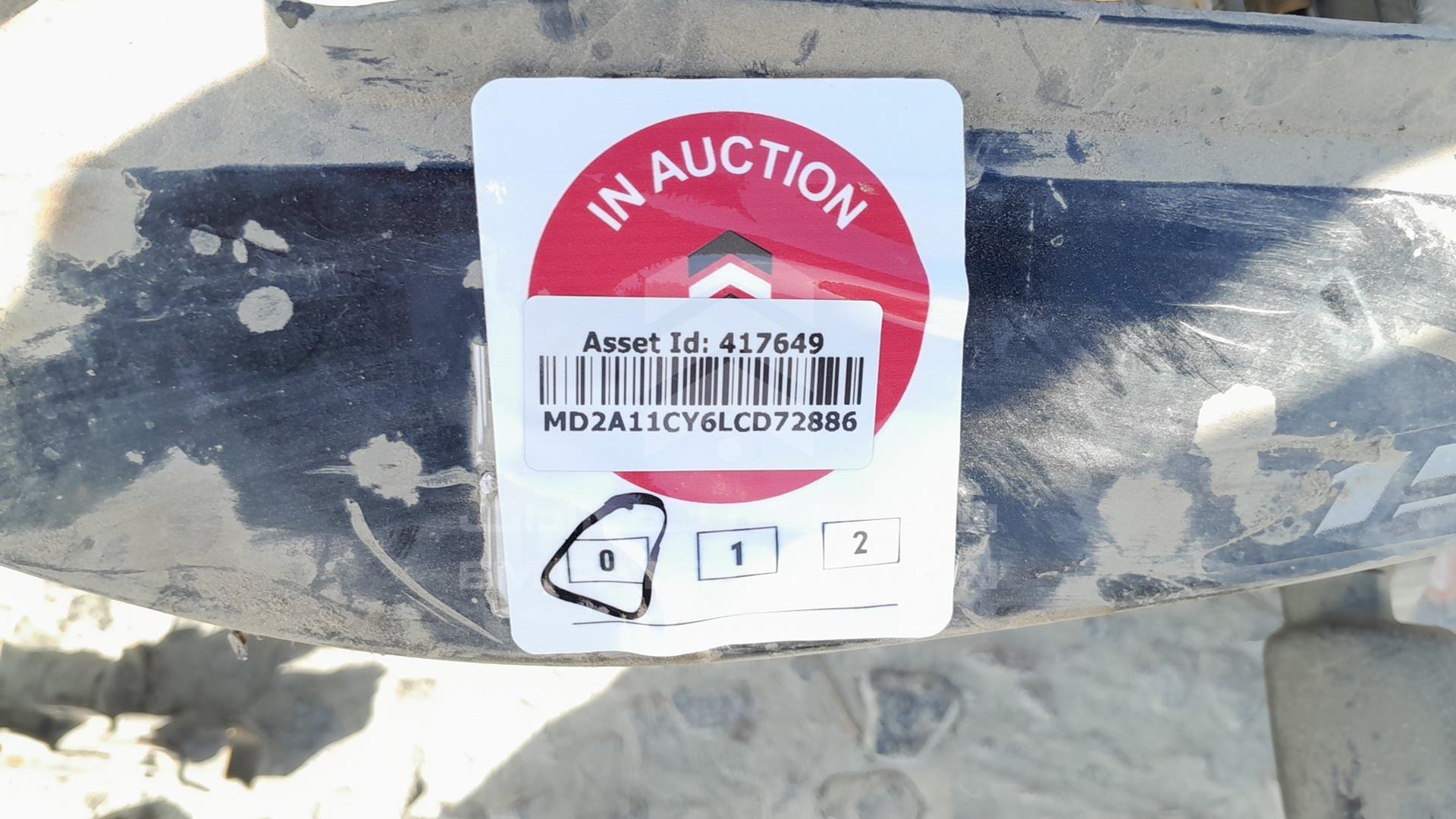2020 BAJAJ 150 CC VIN: MD2A11CY6LCD72886
