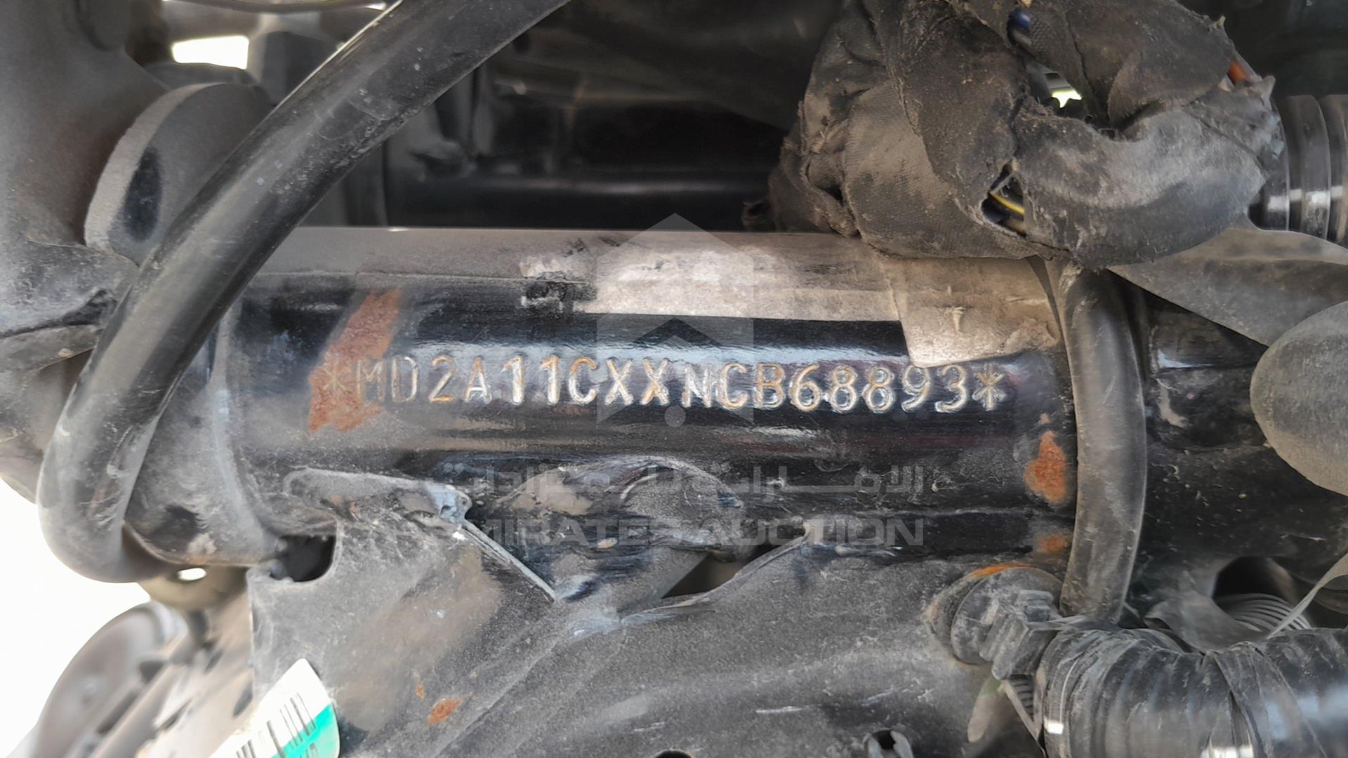 2022 BAJAJ 150 CC VIN: MD2A11CXXNCB68893