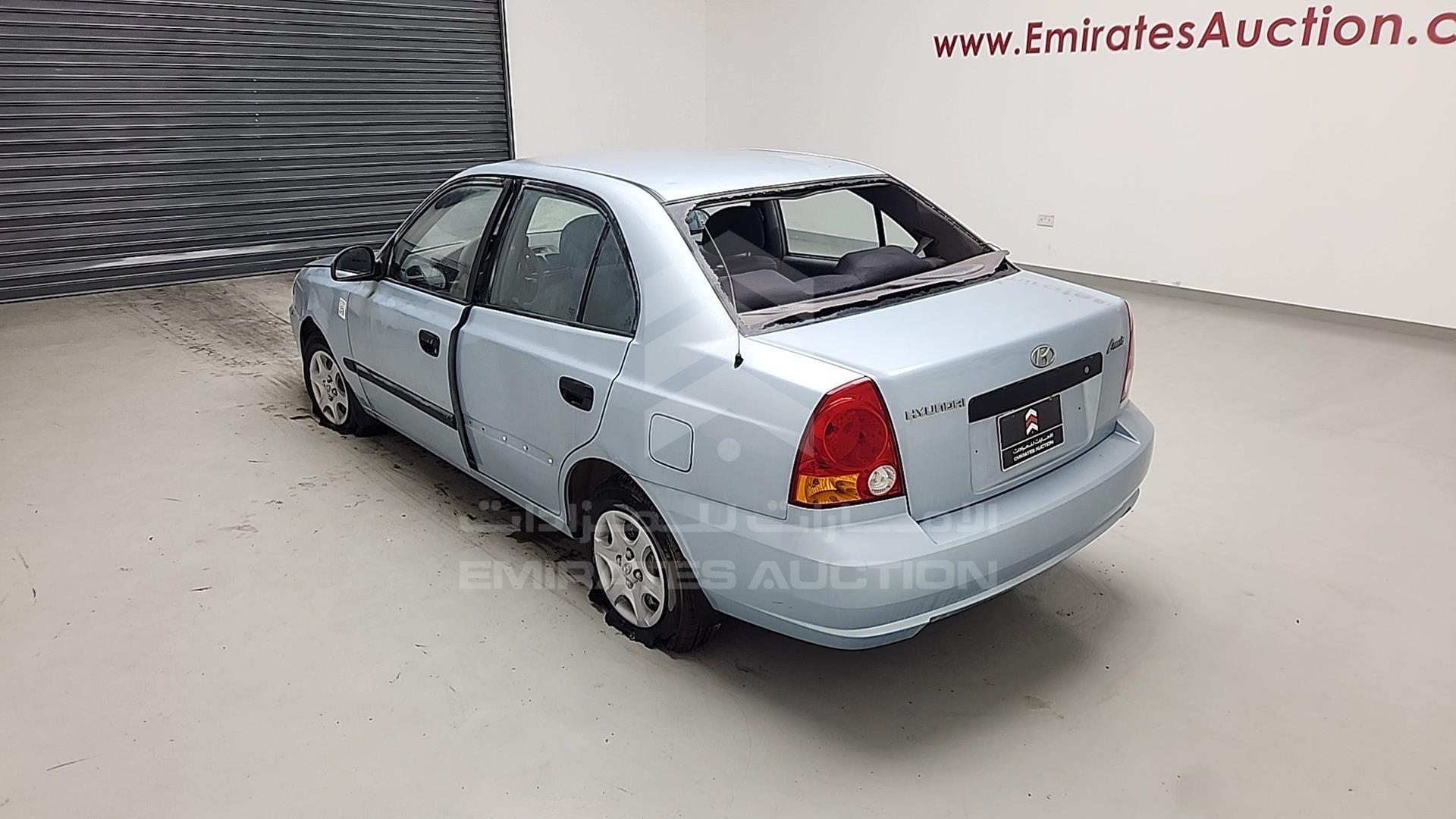 2004 HYUNDAI ACCENT VIN: KMHCG41F54U546211