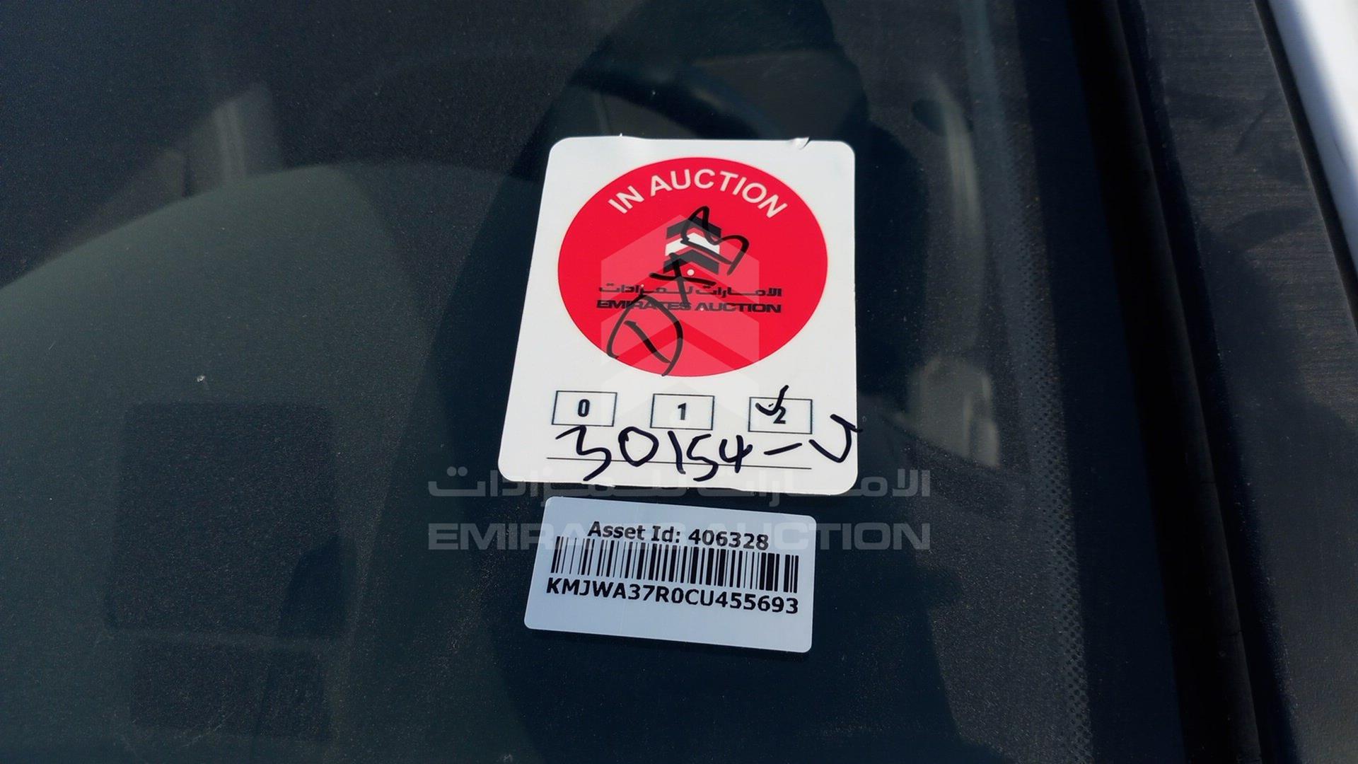 2012 HYUNDAI H1 VIN: KMJWA37R0CU455693